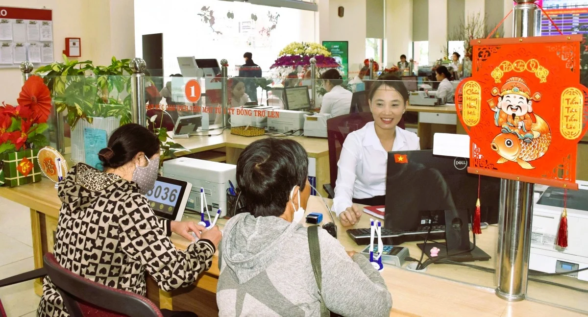 Hệ thống ngân hàng chủ động đáp ứng nhu cầu giao dịch cao điểm vào dịp Tết.
