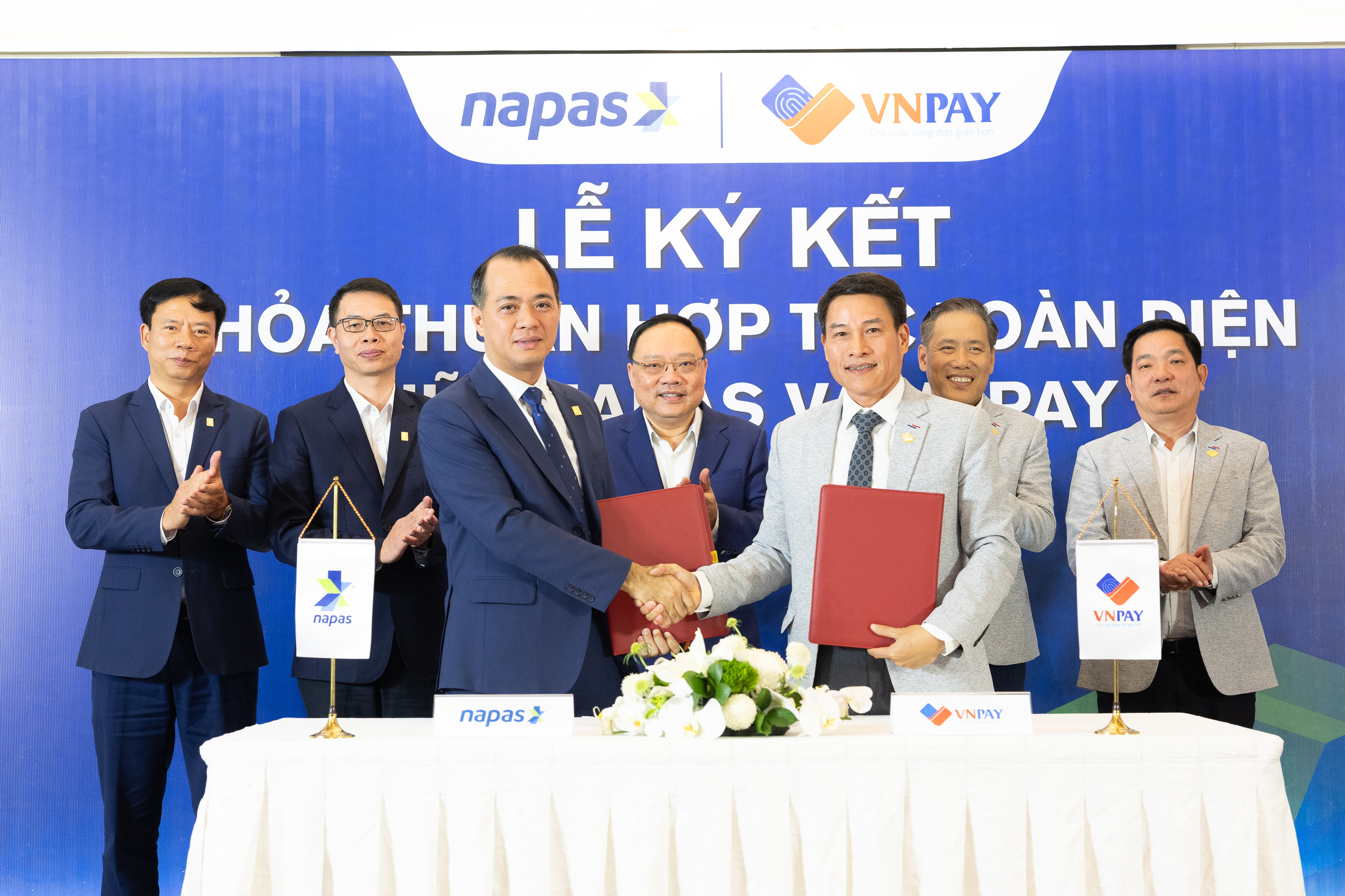 NAPAS và VNPAY sẽ phối hợp phát triển nhiều nhóm dịch vụ trọng tâm