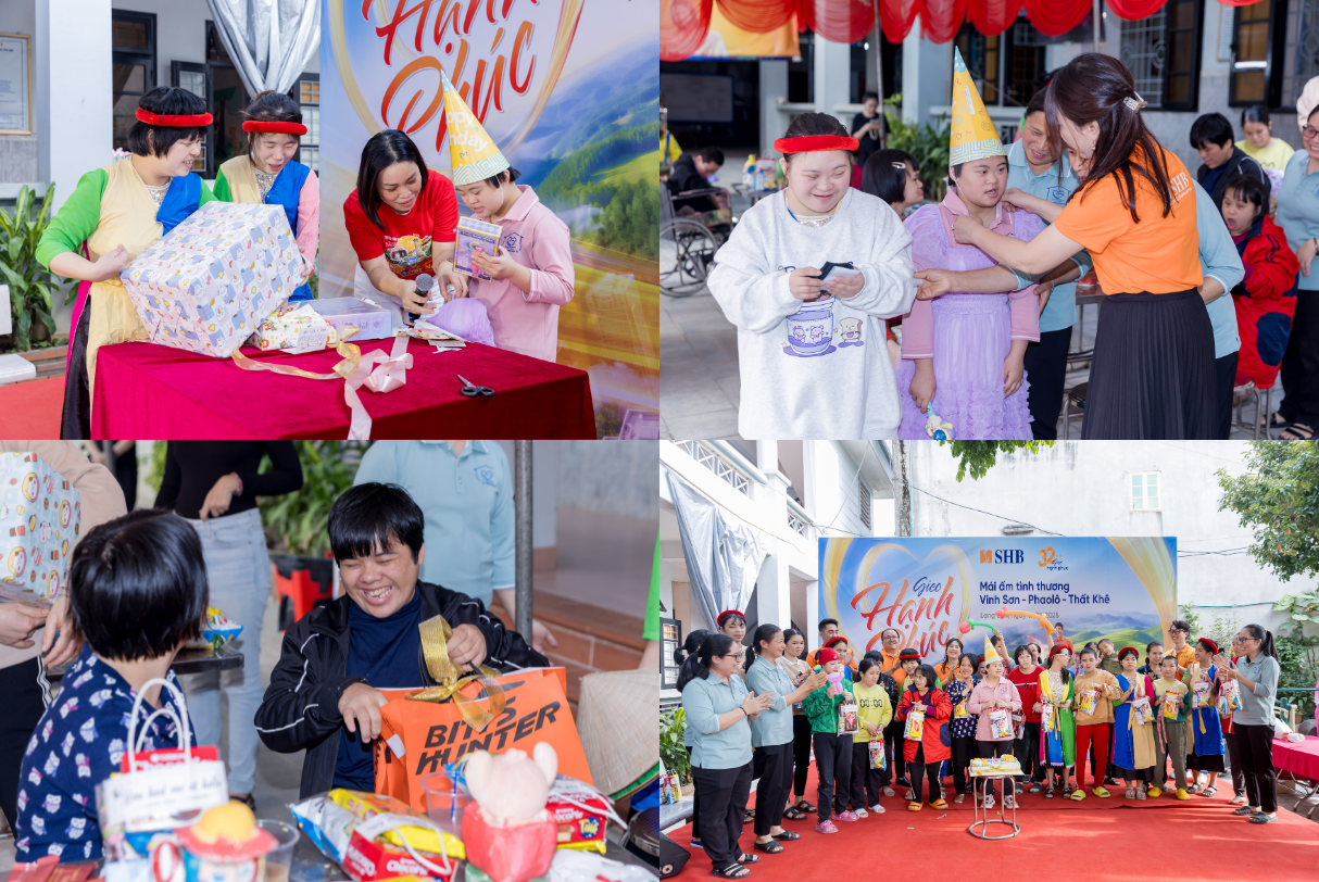 Những “Chuyến xe Hạnh phúc” của SHB đã giúp nhiều em nhỏ trên cả nước hiện thực hóa ước mơ