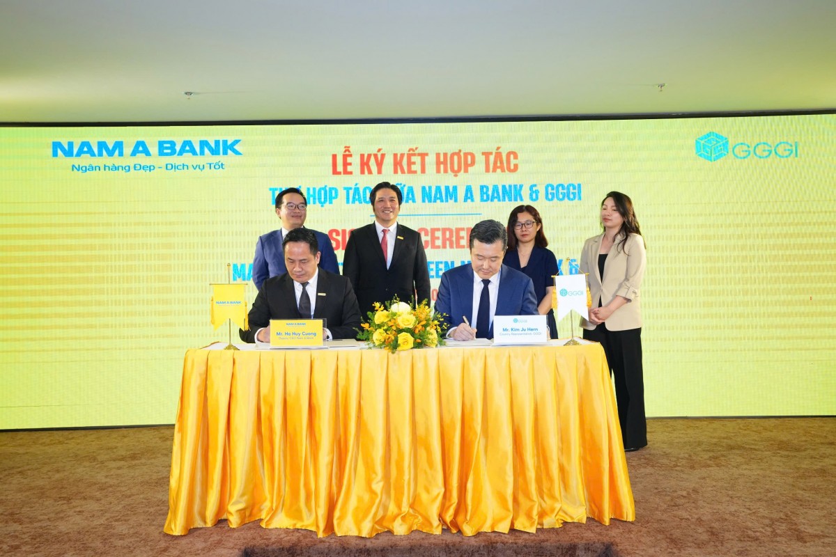 Nam A Bank và GGGI ký kết hợp tác tập trung khai thác tiềm năng của thị trường vốn bền vững.