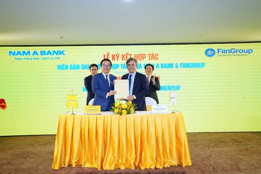 Nam A Bank ký kết thỏa thuận hợp tác cùng FiinGroup, đưa công nghệ trở thành "xương sống" của hệ sinh thái tài chính bền vững.
