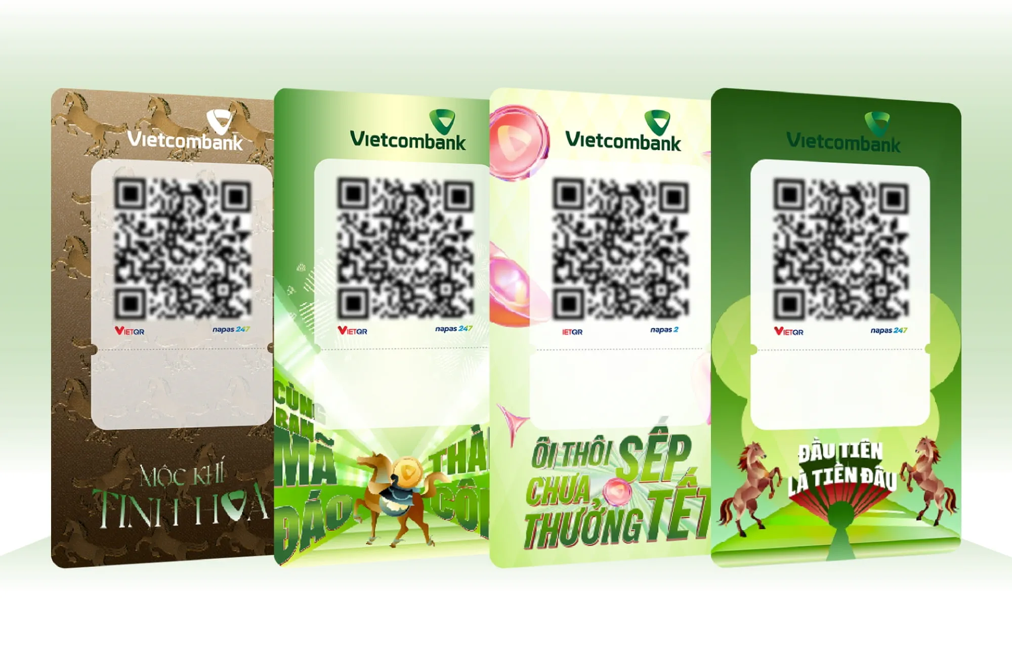 4 thiết kế bộ QR Mã Đáo