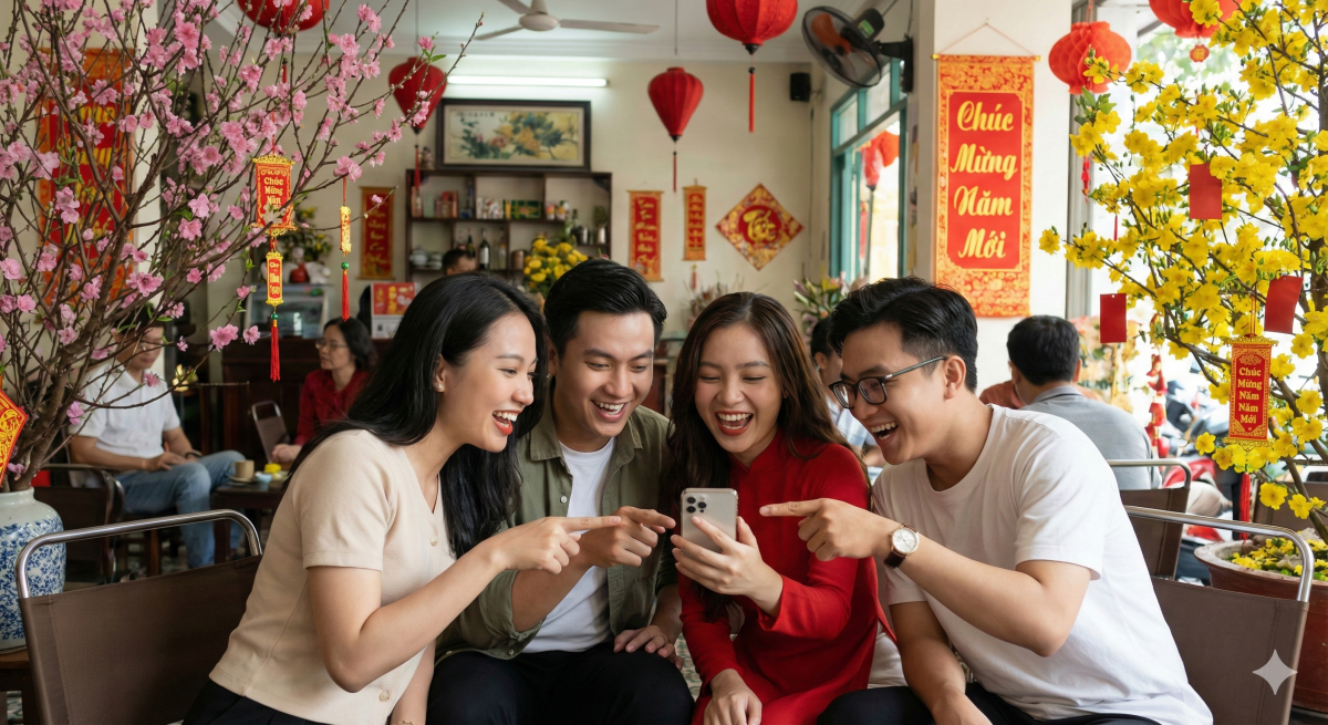 Bạn bè cùng nhau chơi game, “săn” quà tặng hấp dẫn từ trò chơi quen thuộc