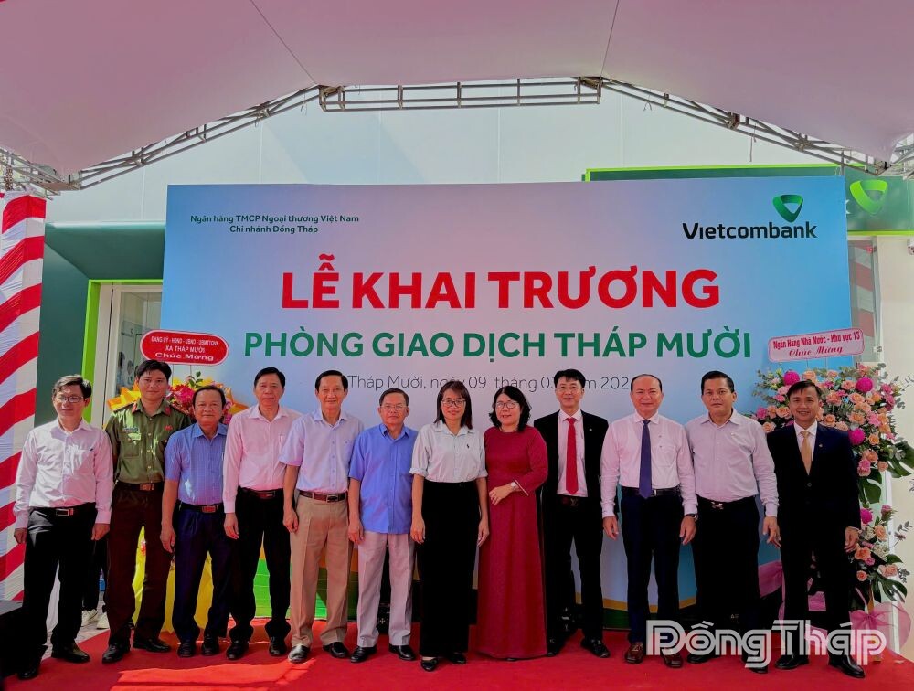 Hoạt động của Phòng Giao dịch Tháp Mười góp phần kết nối tài chính và xây dựng xã Tháp Mười nói riêng và tỉnh Đồng Tháp nói chung ngày càng vững mạnh.