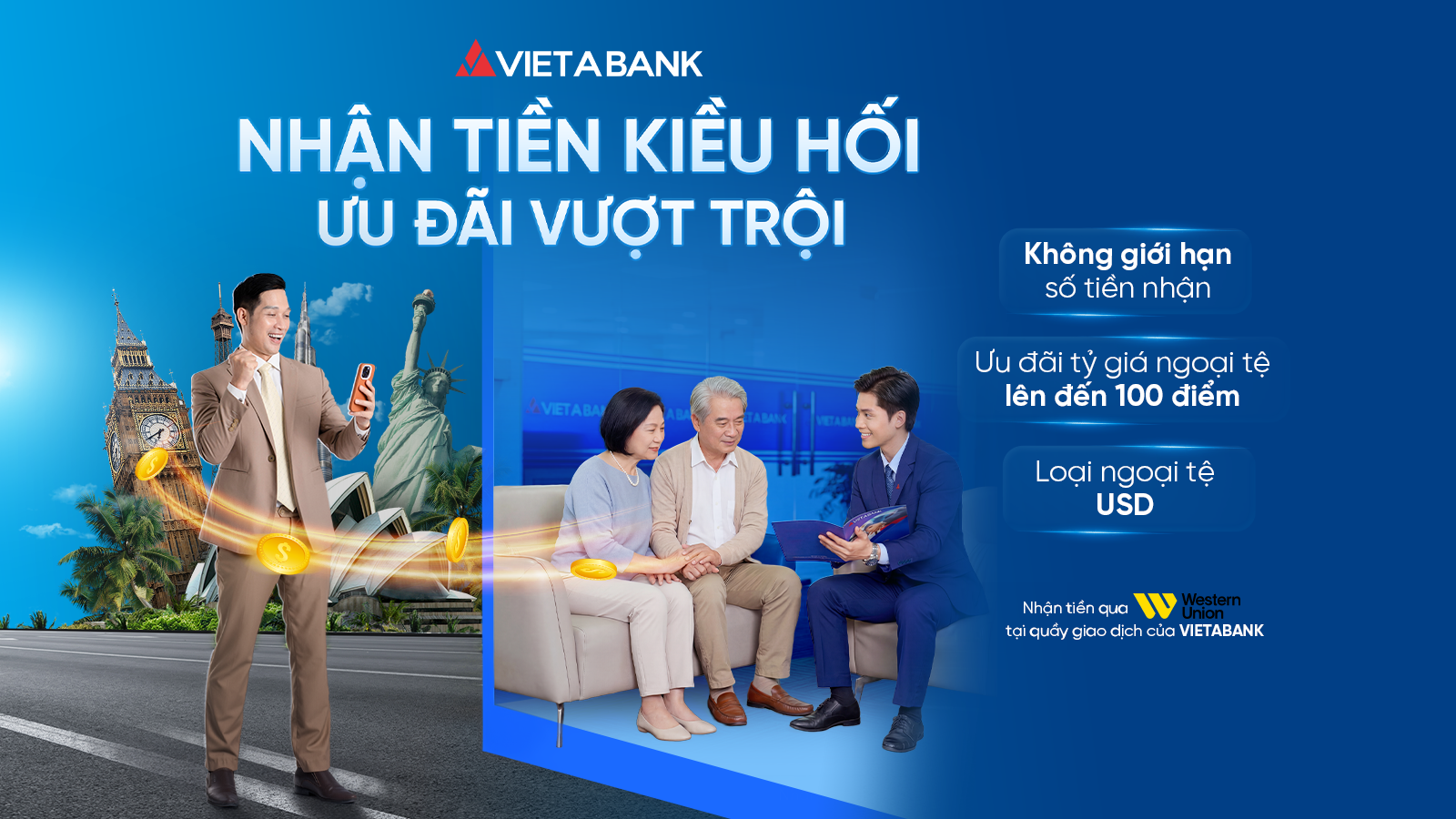 nhận tiền