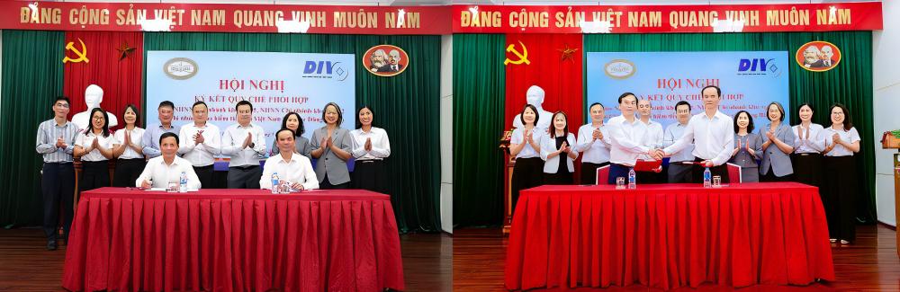 Ký kết quy chế phối hợp cung cấp, trao đổi thông tin với NHNN Chi nhánh khu vực 5 và NHNN Chi nhánh khu vực 12