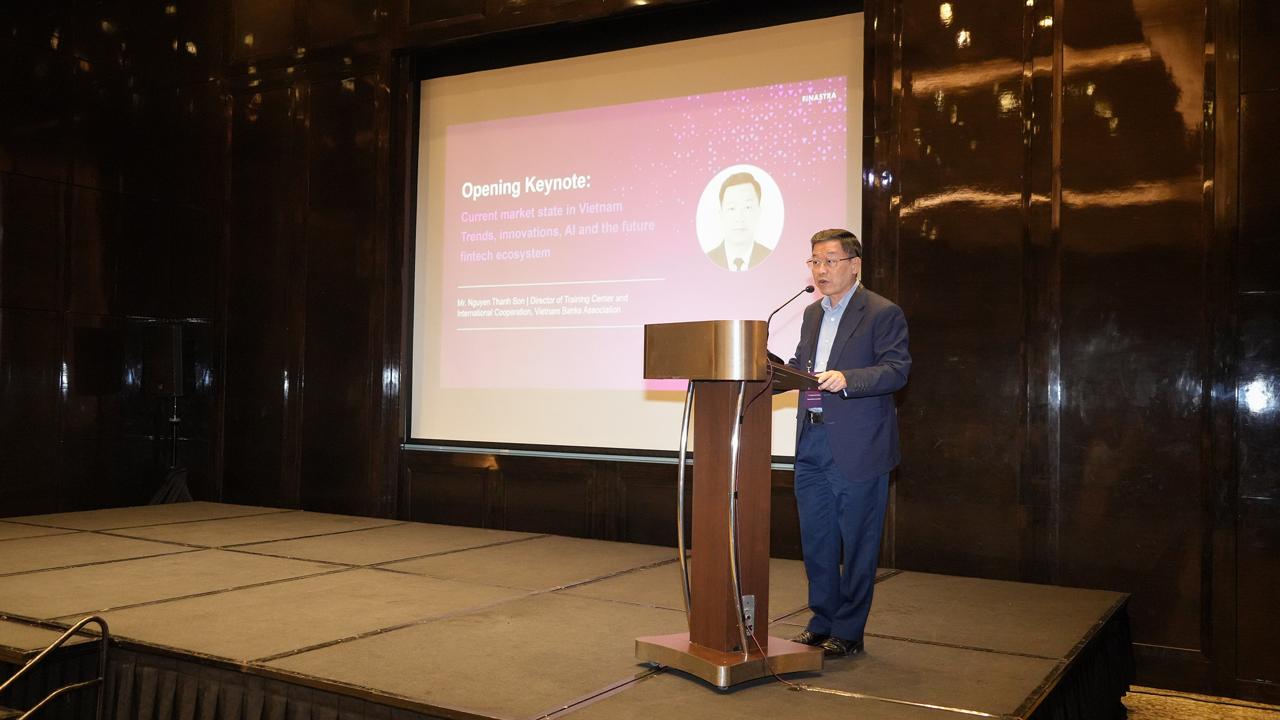 ông Nguyễn Thanh Sơn, Giám đốc Trung tâm Đào tạo, Hiệp hội Ngân hàng Việt Nam