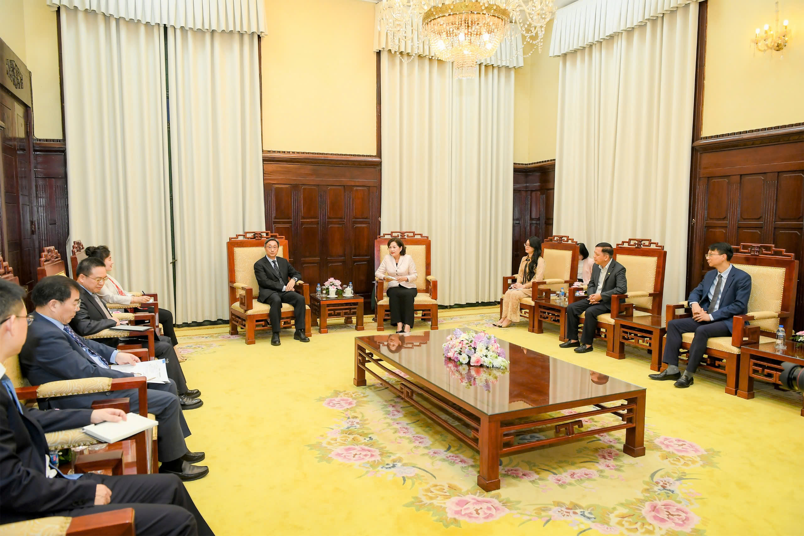 Toàn cảnh buổi làm việc