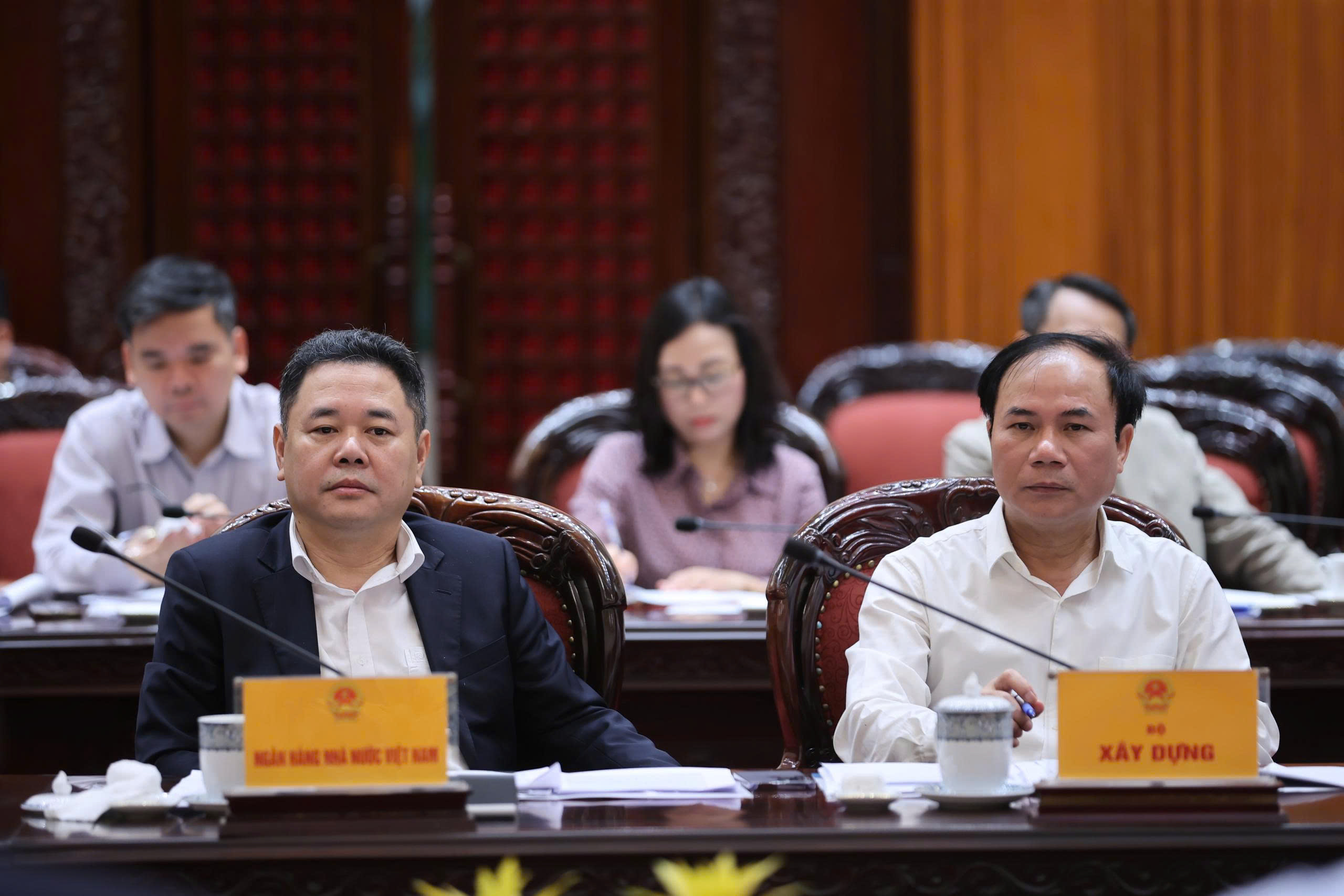 Phó Thống đốc Nguyễn Ngọc Cảnh tham dự phiên họp