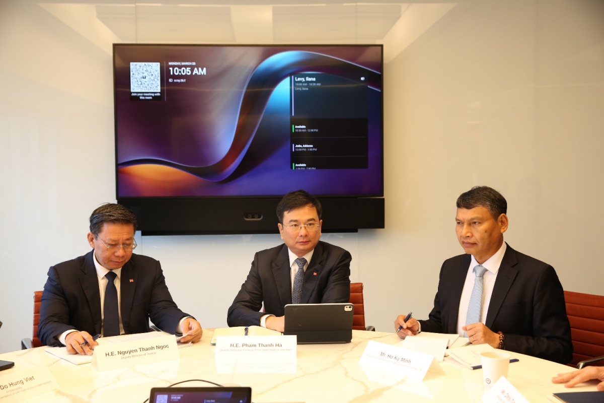 Phó Thống đốc Phạm Thanh Hà tham dự buổi tiếp Chủ tịch Quỹ đầu tư Warbug Pincus