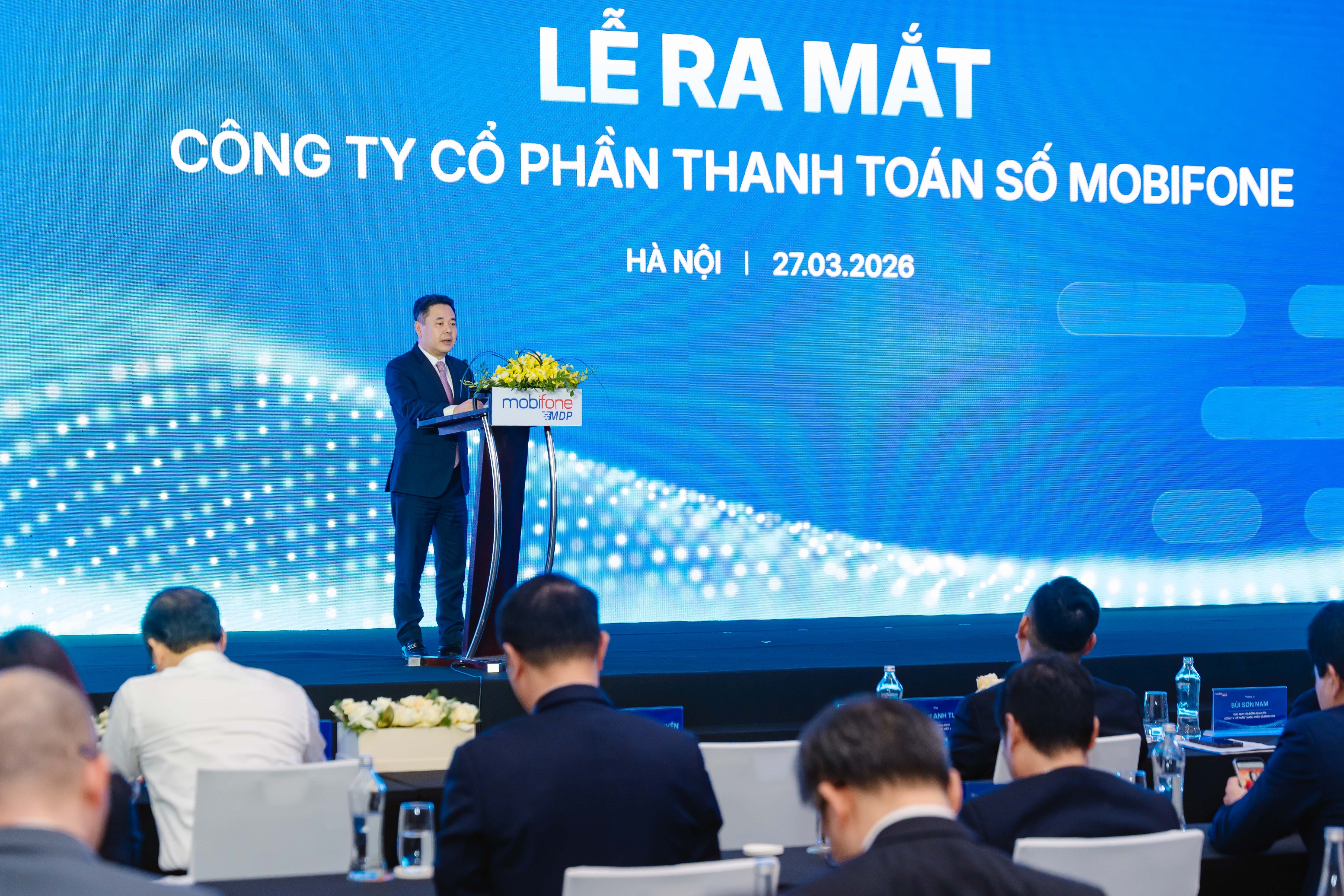 Phó Thống đốc NHNN Nguyễn Ngọc Cảnh phát biểu tại sự kiện