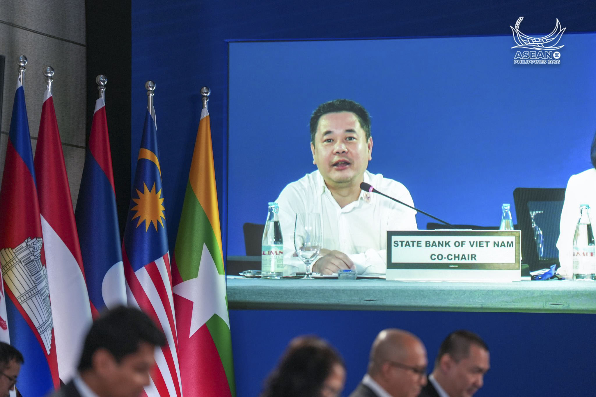 Phó Thống đốc Nguyễn Ngọc Cảnh phát biểu chỉ đạo tại Hội nghị SLC lần thứ 31