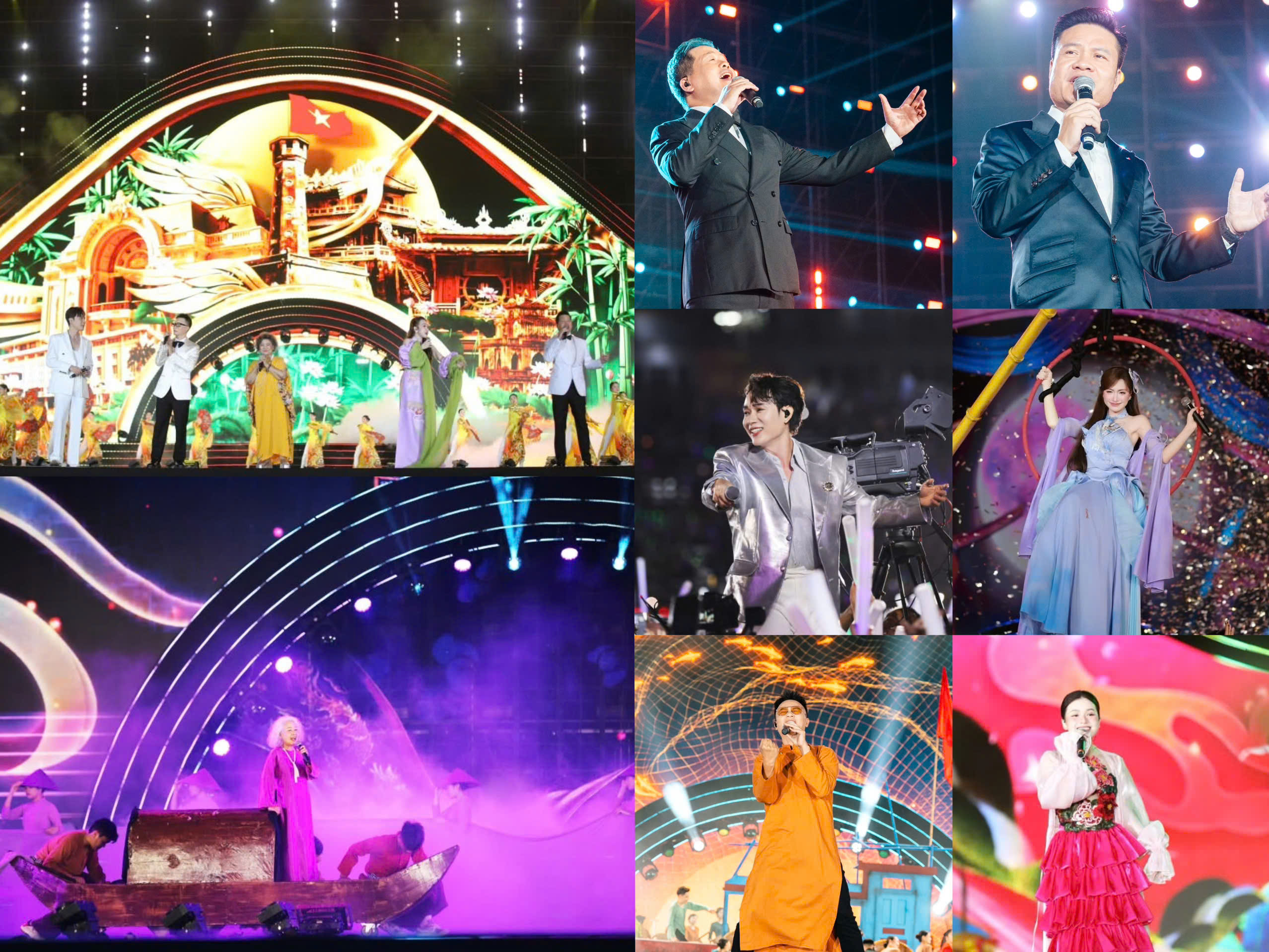 Chương trình có sự tham gia của nhiều nghệ sĩ nổi tiếng