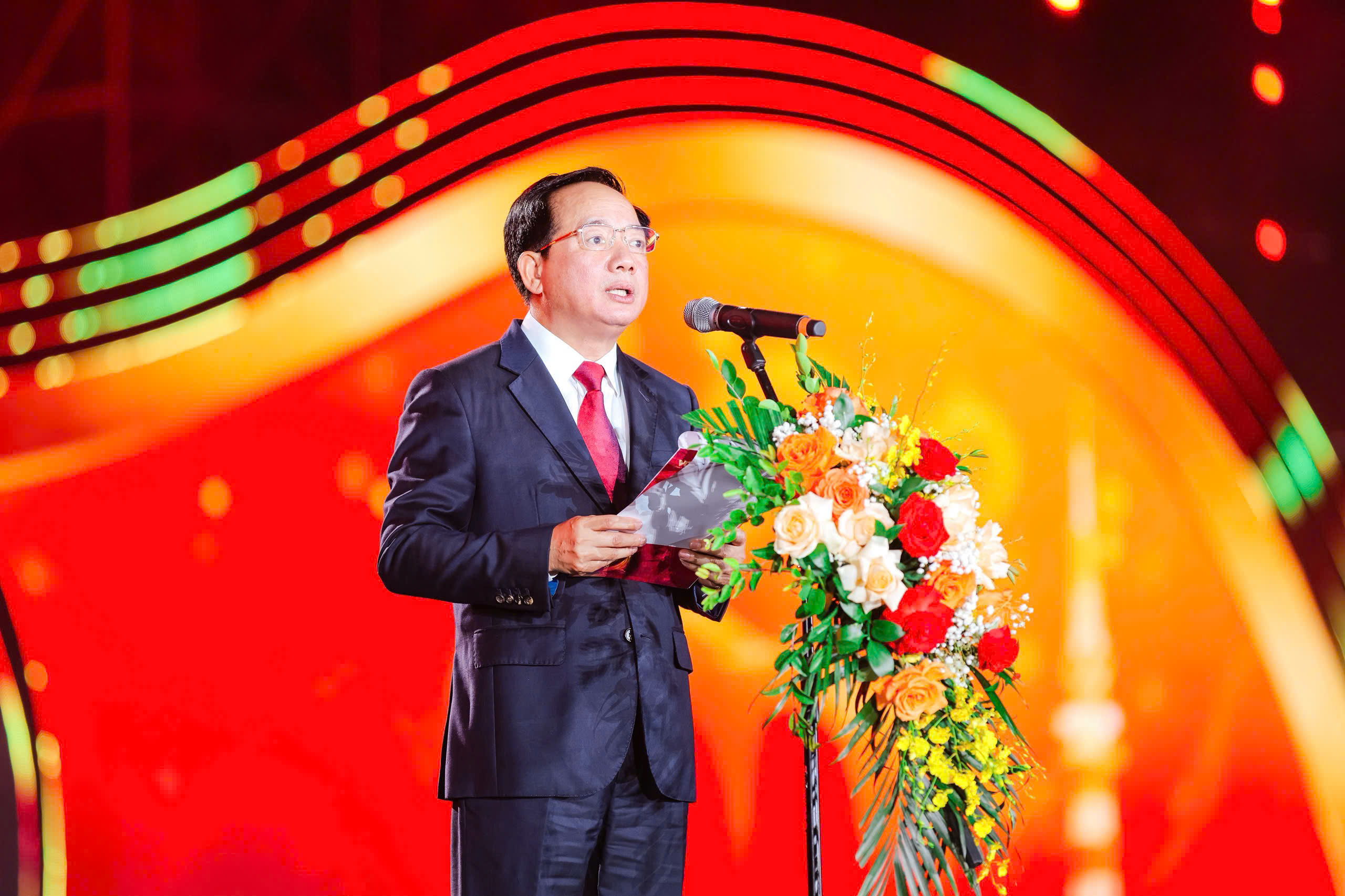 Đồng chí Trịnh Văn Quyết, Ủy viên Bộ Chính trị, Bí thư Trung ương Đảng, Trưởng Ban Tuyên giáo và Dân vận Trung ương phát biểu chỉ đạo