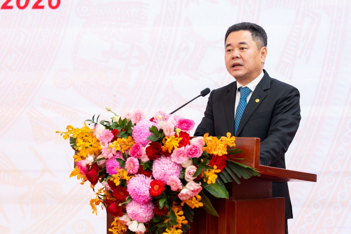 Phó Thống đốc Nguyễn Ngọc Cảnh phát biểu tại Hội thảo