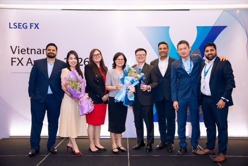 Eximbank được LSEG trao giải cao nhất “Best Market Maker”, khẳng định năng lực trên thị trường ngoại hối