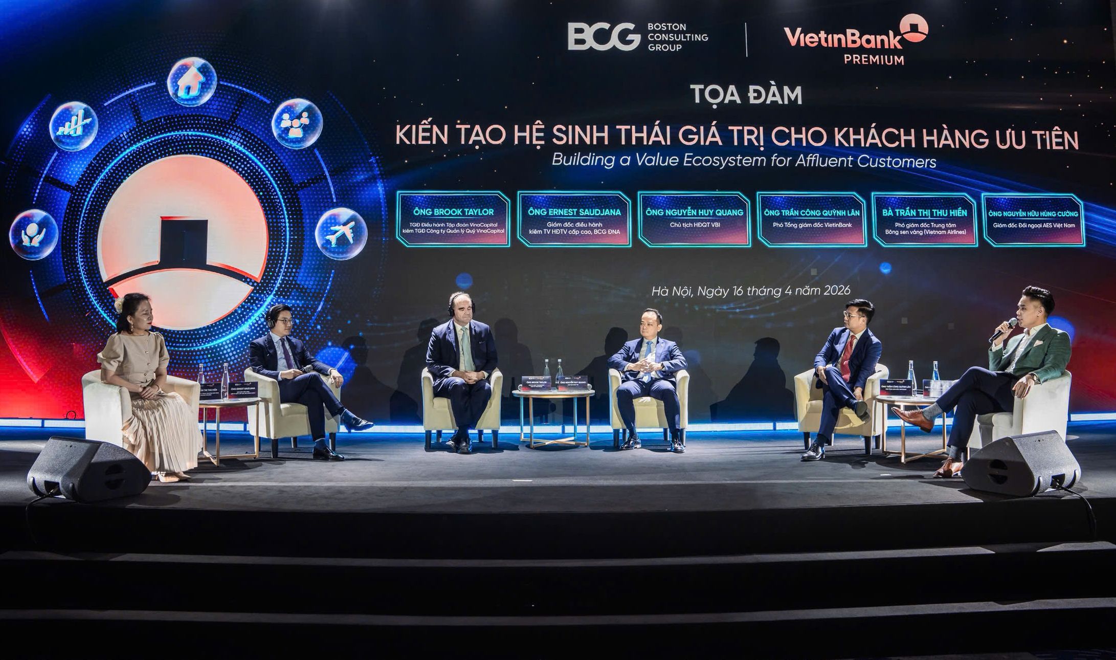 Các diễn giả tham gia Tọa đàm