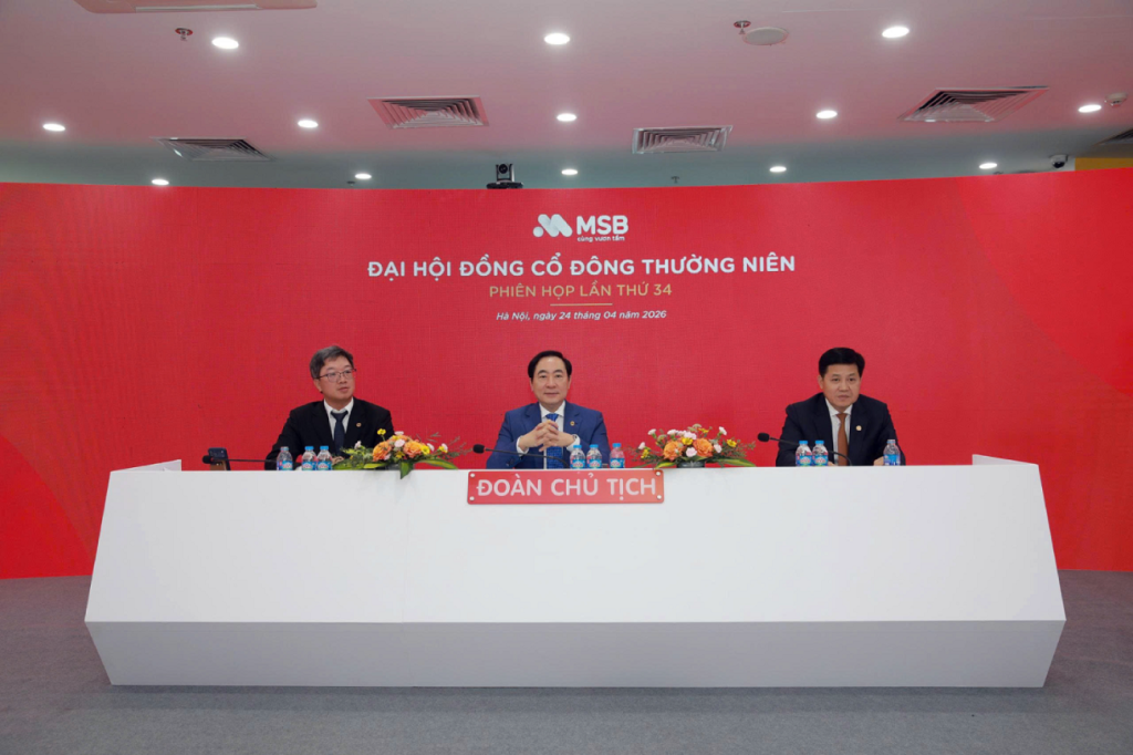 MSB thông qua phương án tăng vốn lên 37.440 Tỷ đồng - Tiếp đà tăng trưởng bền vững