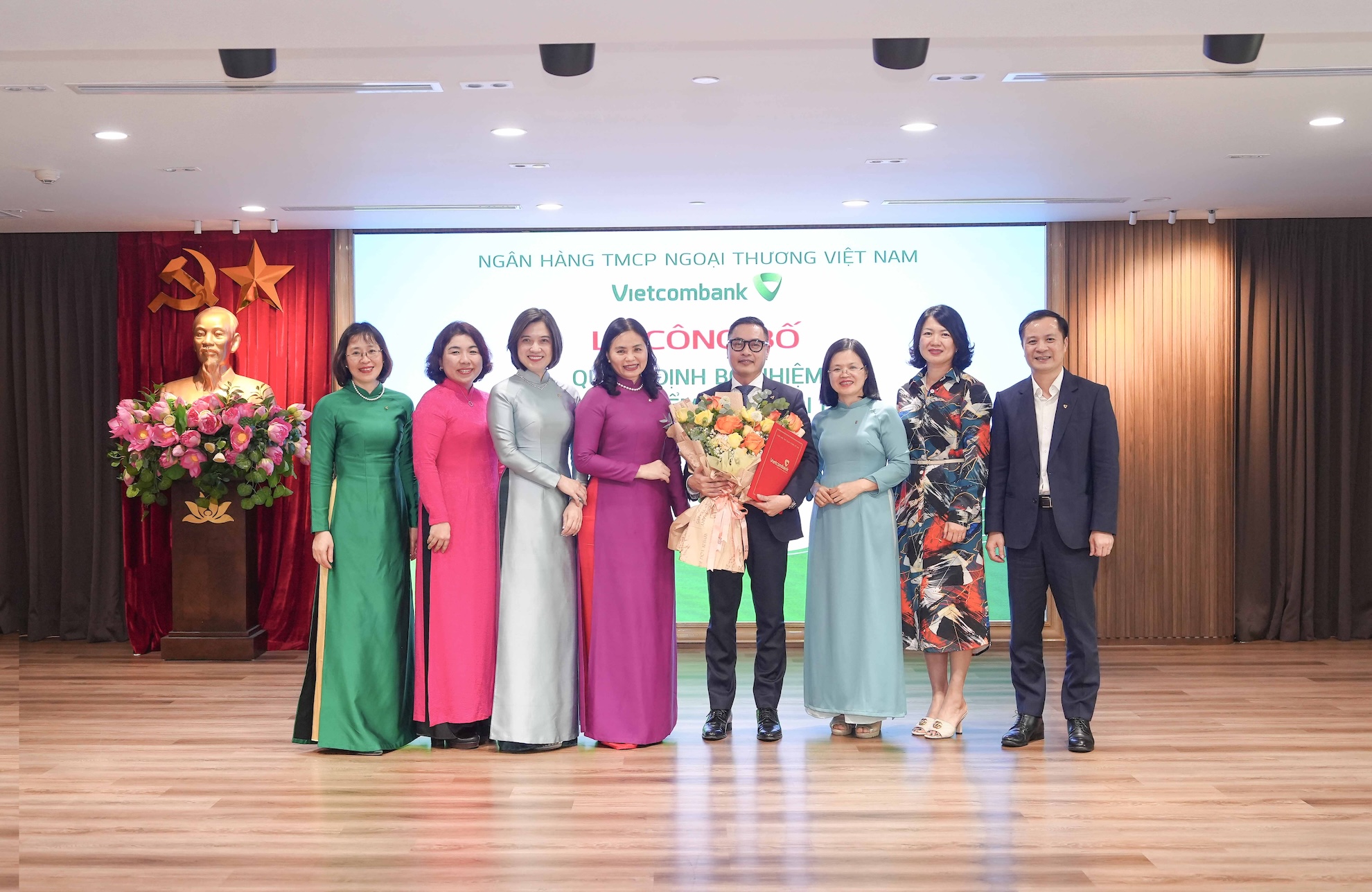 Vietcombank công bố quyết định bổ nhiệm Trưởng Kiểm toán nội bộ kiêm Trưởng phòng Kiểm toán nội bộ Trụ sở chính