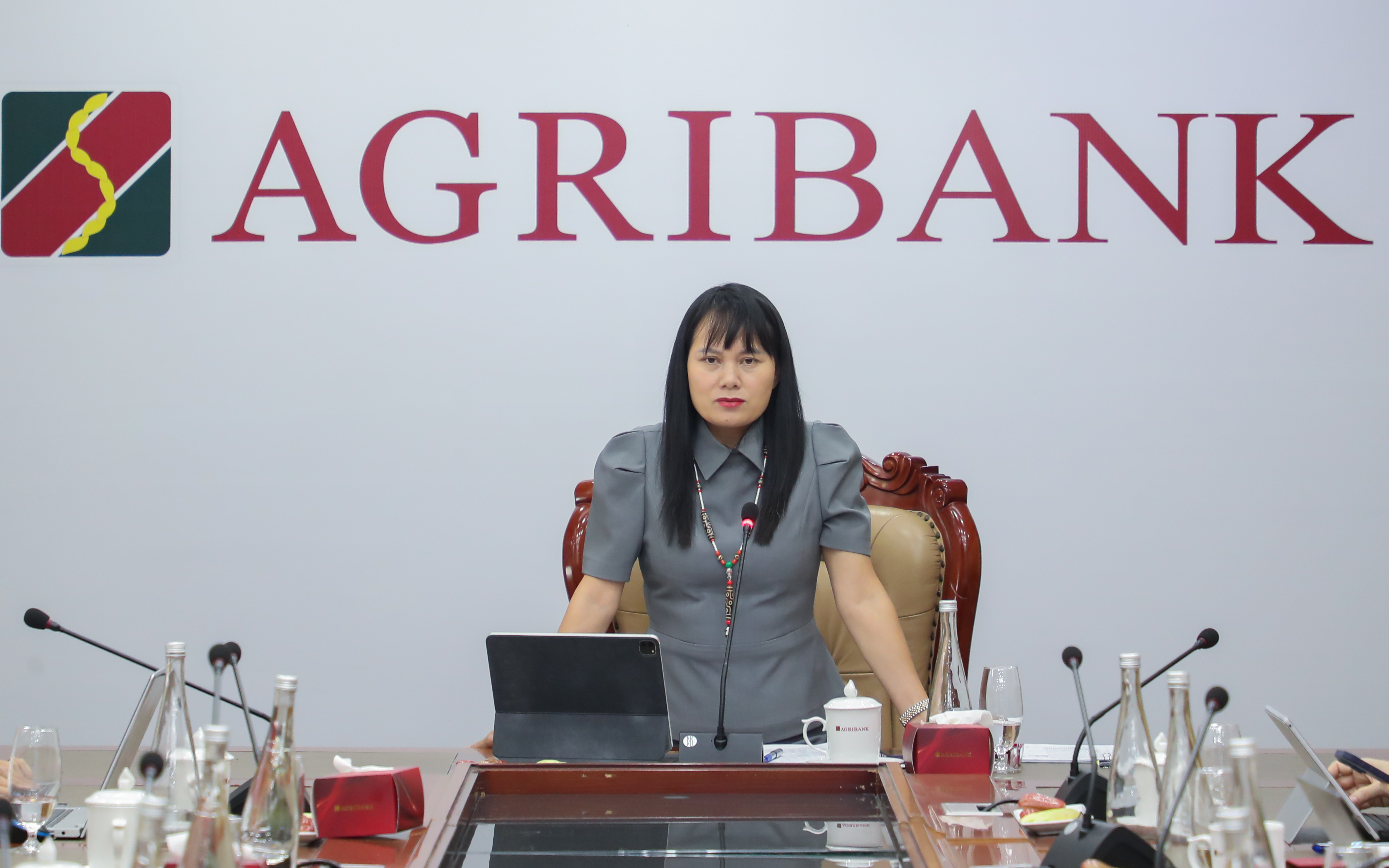 Phó Tổng Giám đốc Phùng Thị Bình chủ trì chương trình làm việc