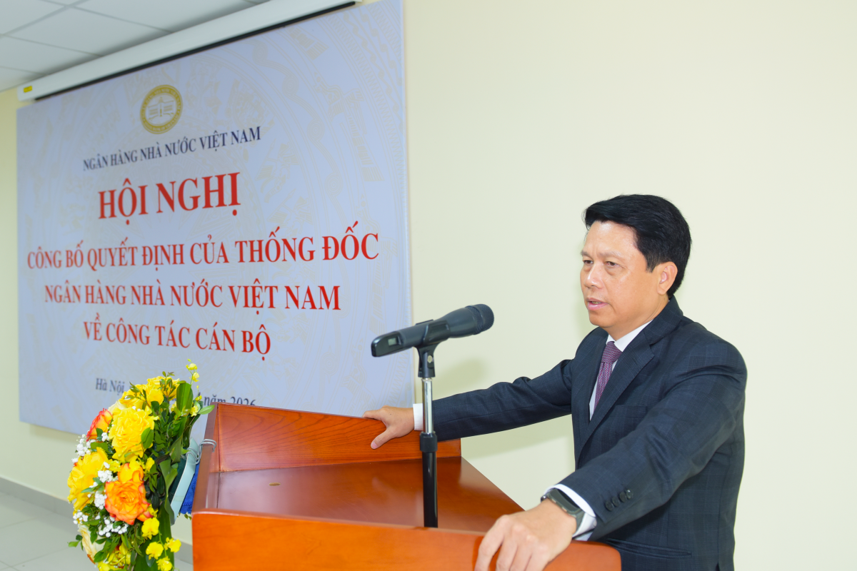 Phó Thống đốc NHNN Phạm Tiến Dũng phát biểu tại Hội nghị