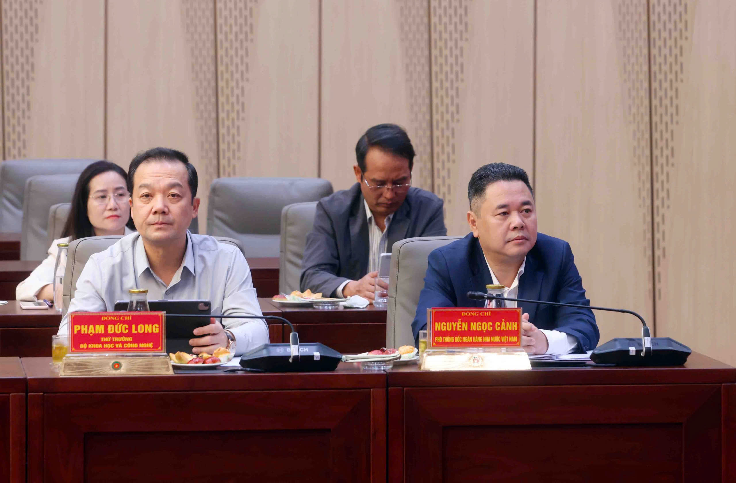 Phó Thống đốc Nguyễn Ngọc Cảnh tham dự Hội nghị