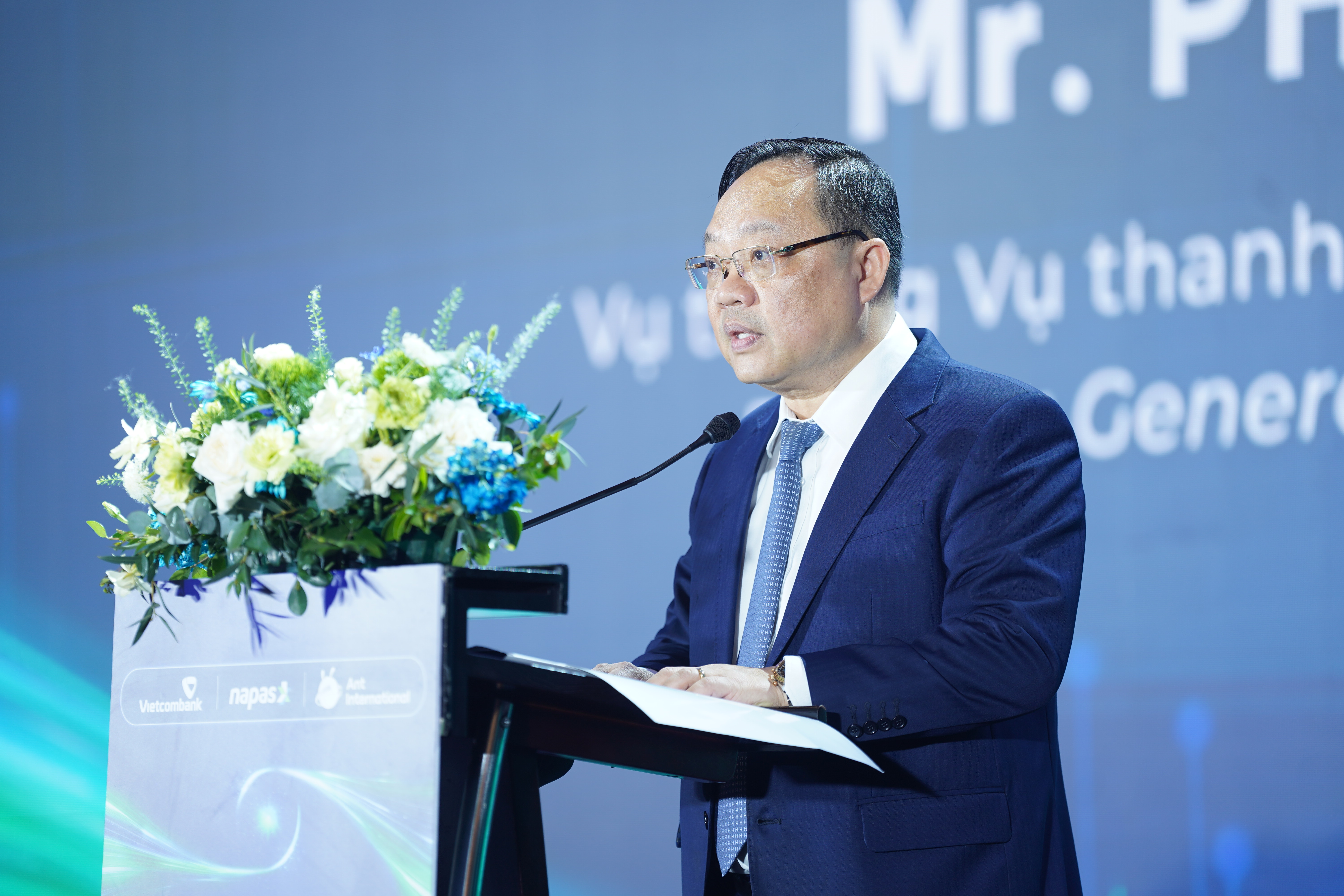 Ông Phạm Anh Tuấn - Vụ trưởng Vụ Thanh toán NHNN