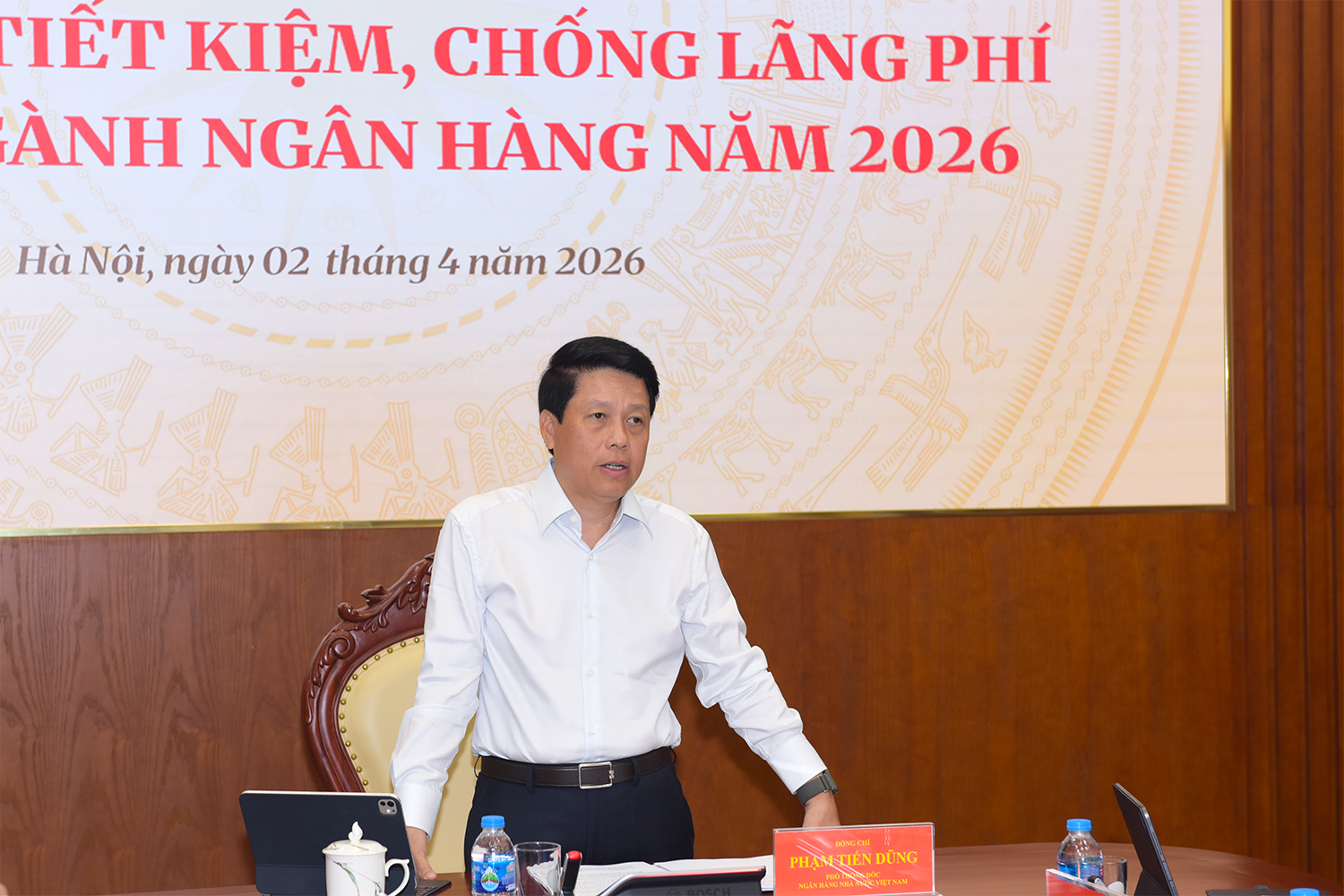 Phó Thống đốc NHNN Phạm Tiến Dũng phát biểu chỉ đạo tại Hội nghị