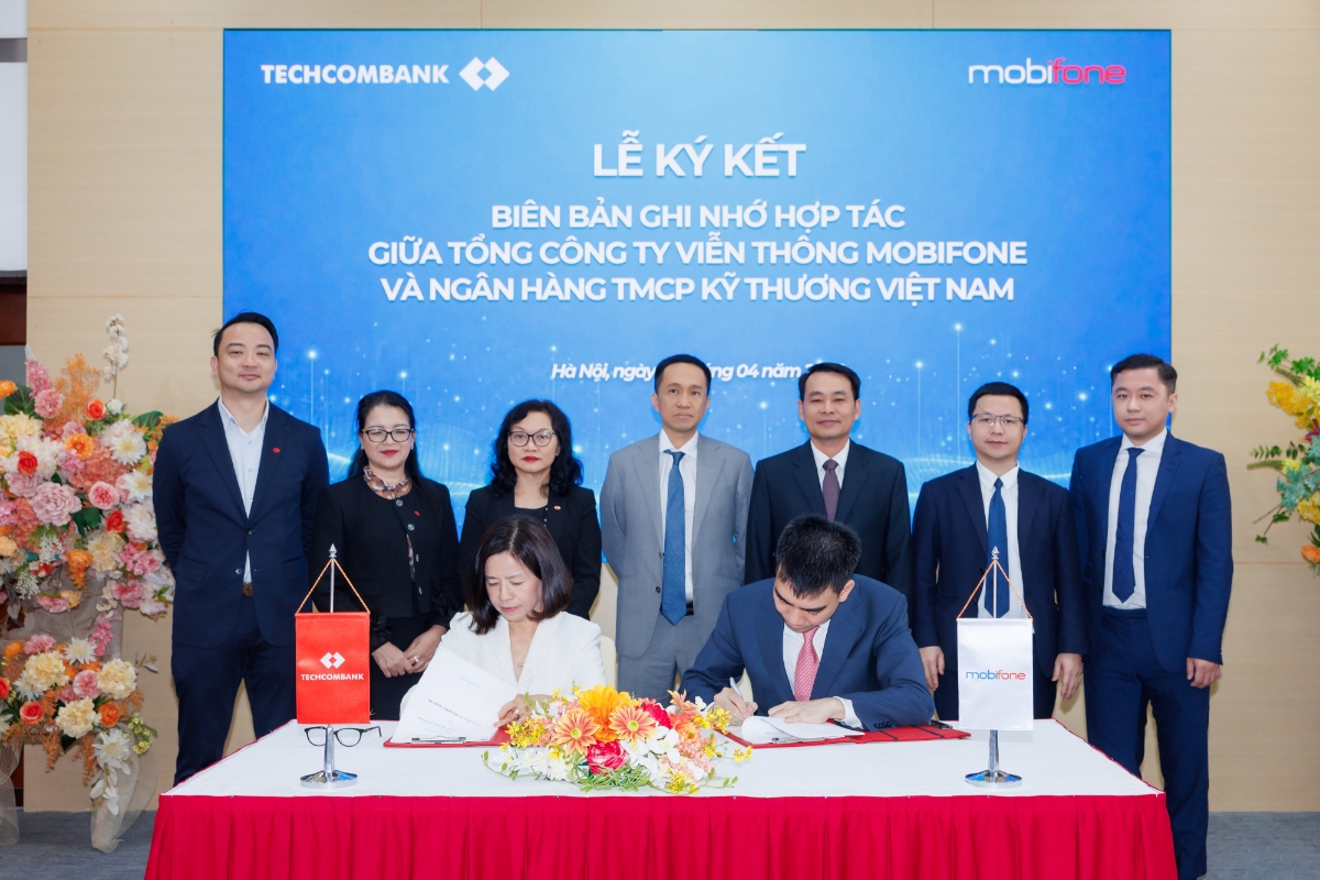 Techcombank và MobiFone hợp tác kiến tạo hệ sinh thái số