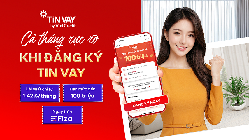 Sản phẩm Tin Vay trên Fiza (Zalo) nhận được nhiều sự quan tâm của khách hàng