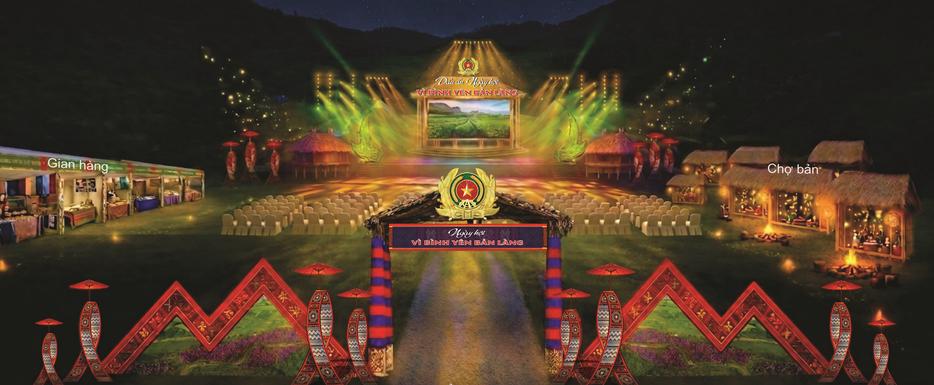 Chuỗi sự kiện “Vì bình yên bản làng 2026” được tổ chức trong khuôn khổ chiến dịch truyền thông “Hướng về cơ sở - Vì bình yên bản làng”