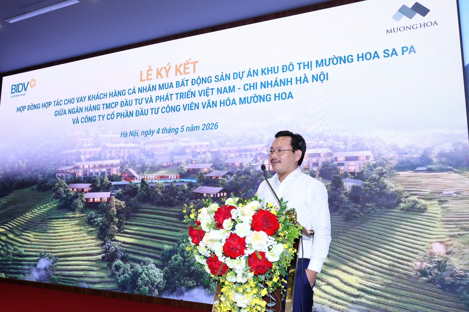 Ông Nguyễn Đình Dương – Giám đốc BIDV Chi nhánh Hà Nội cũng khẳng định thoả thuận Hợp tác được ký kết là dấu mốc quan trọng