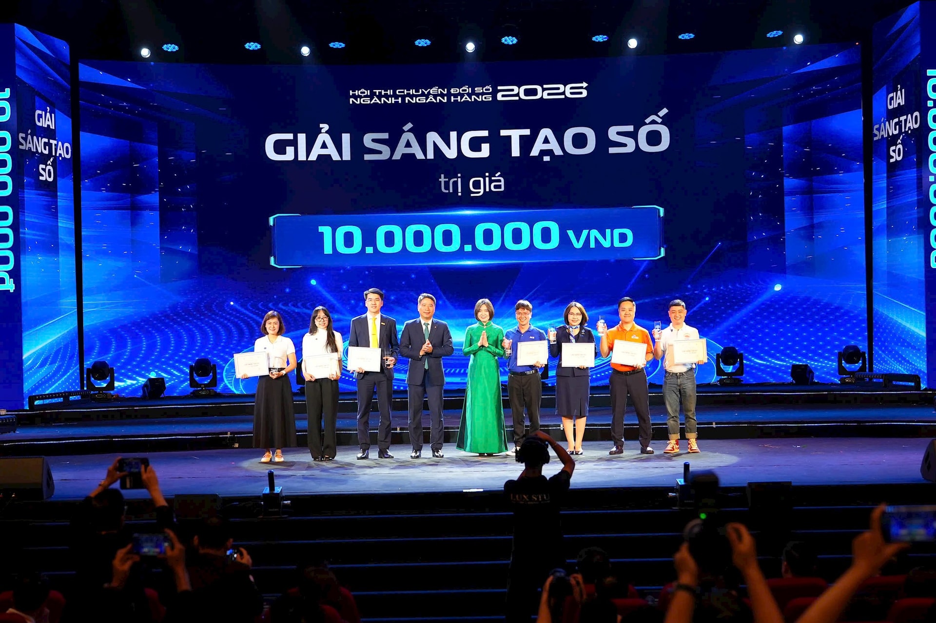 7 giải Sáng tạo số gồm: Ngân hàng TMCP Á Châu (ACB); Ngân hàng TMCP Bản Việt (BVBank); Công ty TNHH MTV Quản lý tài sản của các tổ chức tín dụng Việt Nam (VAMC); Ngân hàng TMCP Sài Gòn - Hà Nội (SHB); Công ty Cổ phần Dịch vụ Di động Trực tuyến (MoMo); Ngân hàng TMCP Nam Á (Nam A Bank) và Ngân hàng TMCP Quốc tế Việt Nam (VIB)