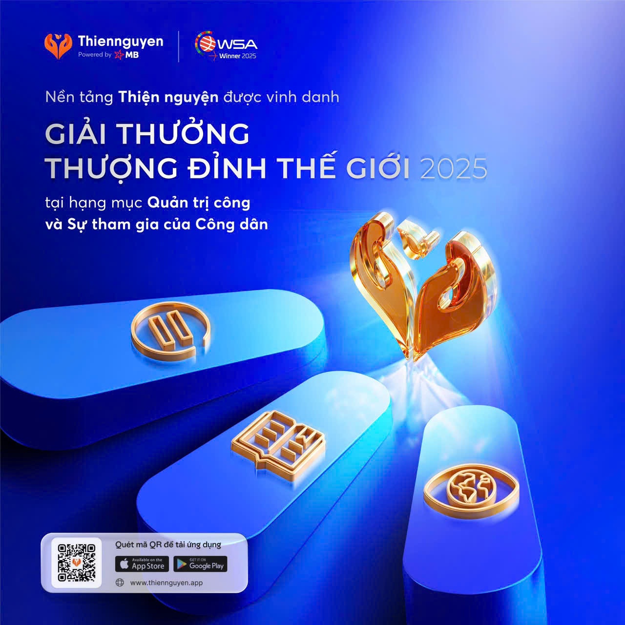 World Summit Awards 2025 vinh danh Nền tảng Thiện nguyện của Việt Nam
