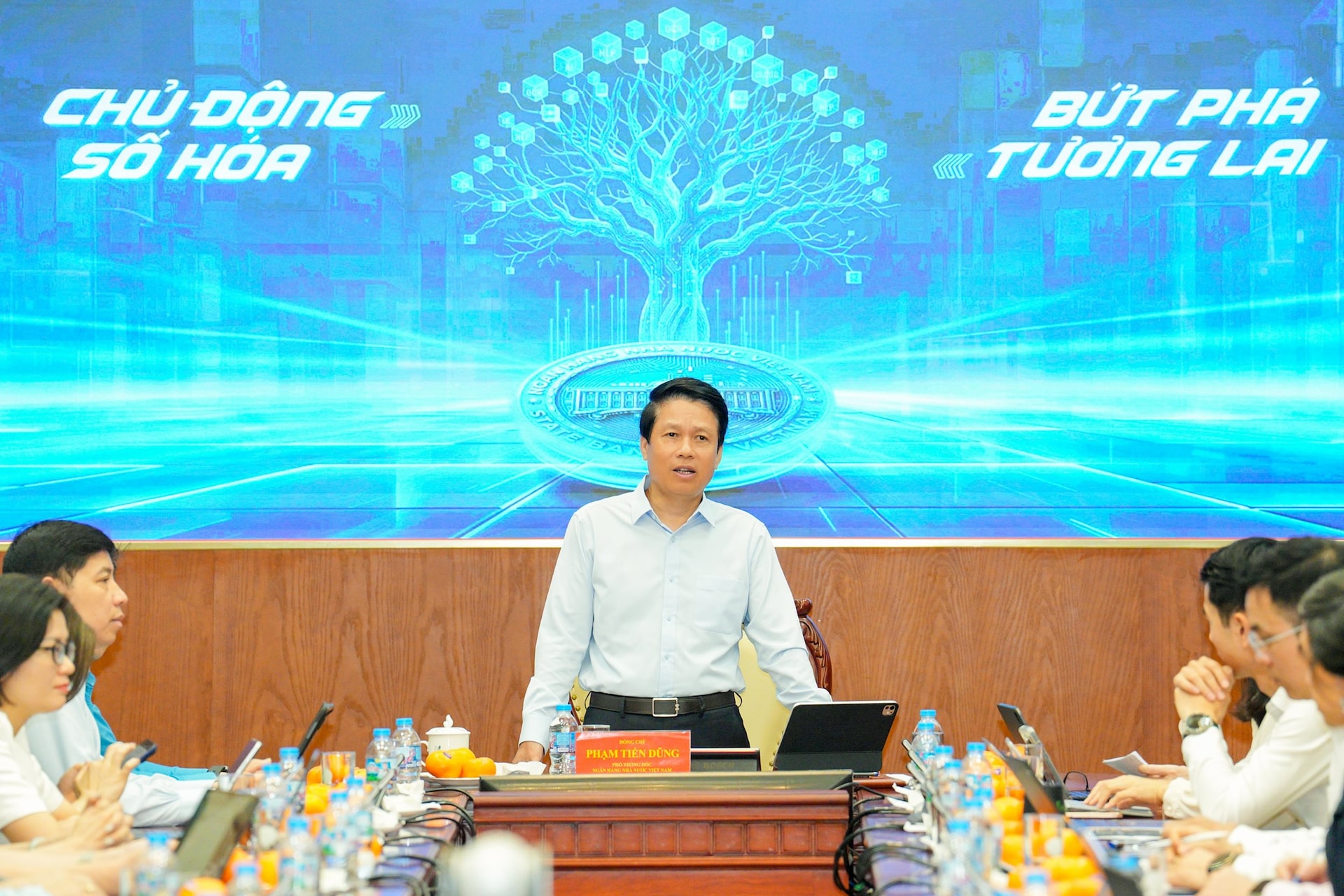 Phó Thống đốc Phạm Tiến Dũng chủ trì Lễ kick-off Hội thi “Chuyển đổi số ngành Ngân hàng” năm 2026, diễn ra ngày 20/4/2026