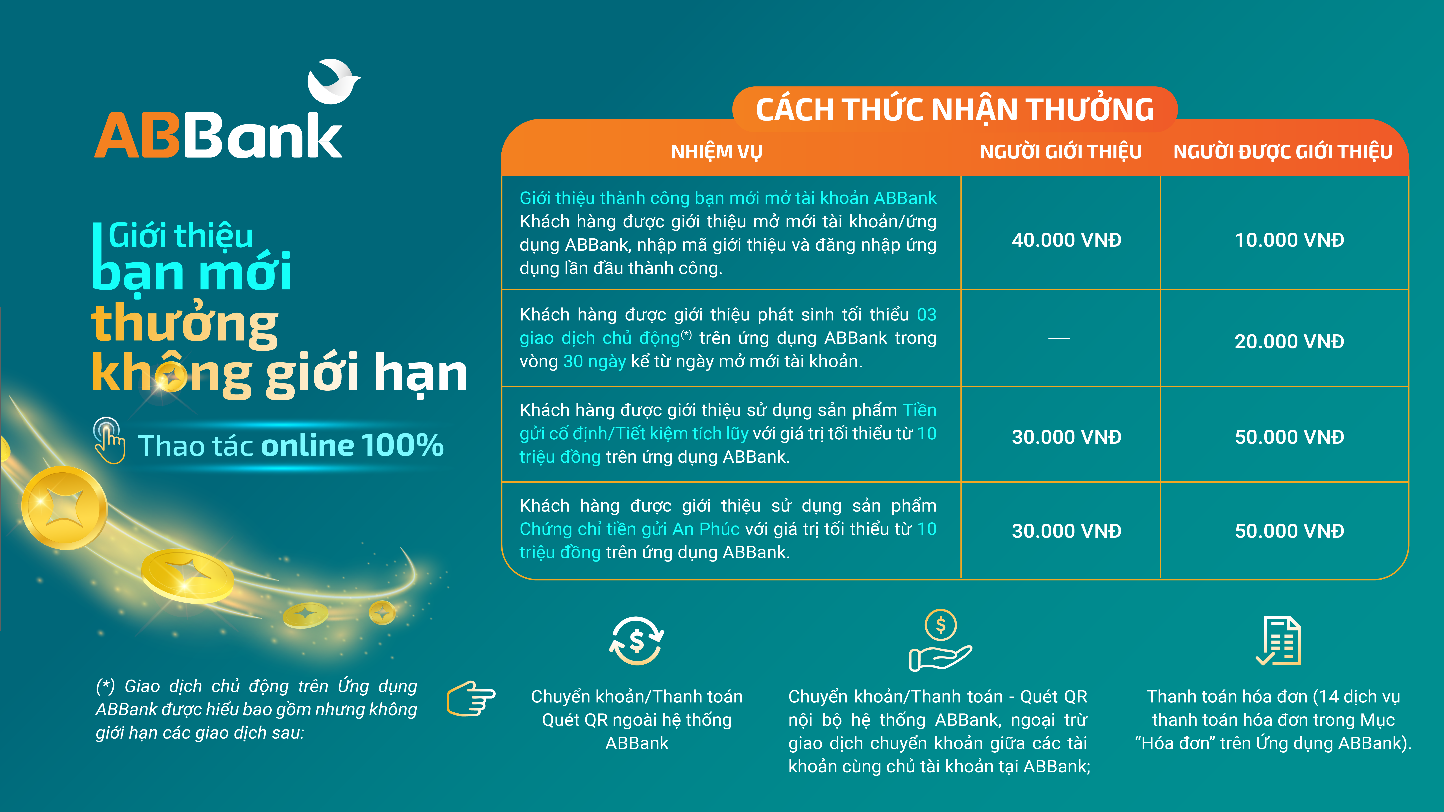 Càng chia sẻ nhiều, khách hàng càng có nhiều cơ hội nhận thưởng.