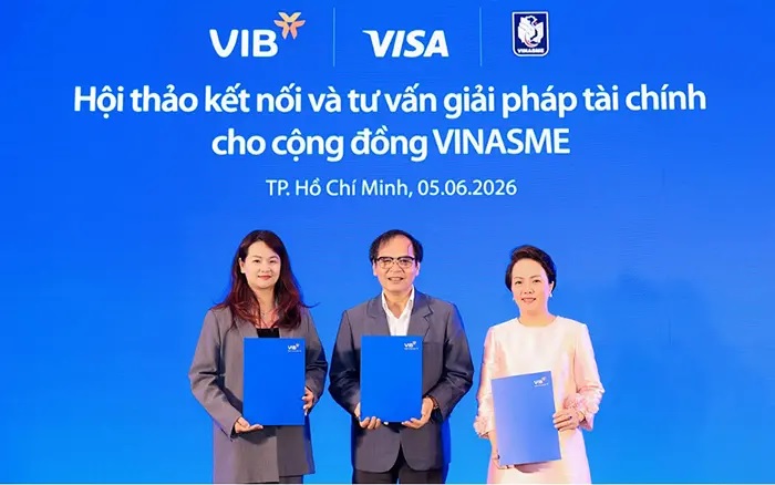 VIB, Visa và VinaSME mở rộng hợp tác hỗ trợ doanh nghiệp nhỏ và vừa