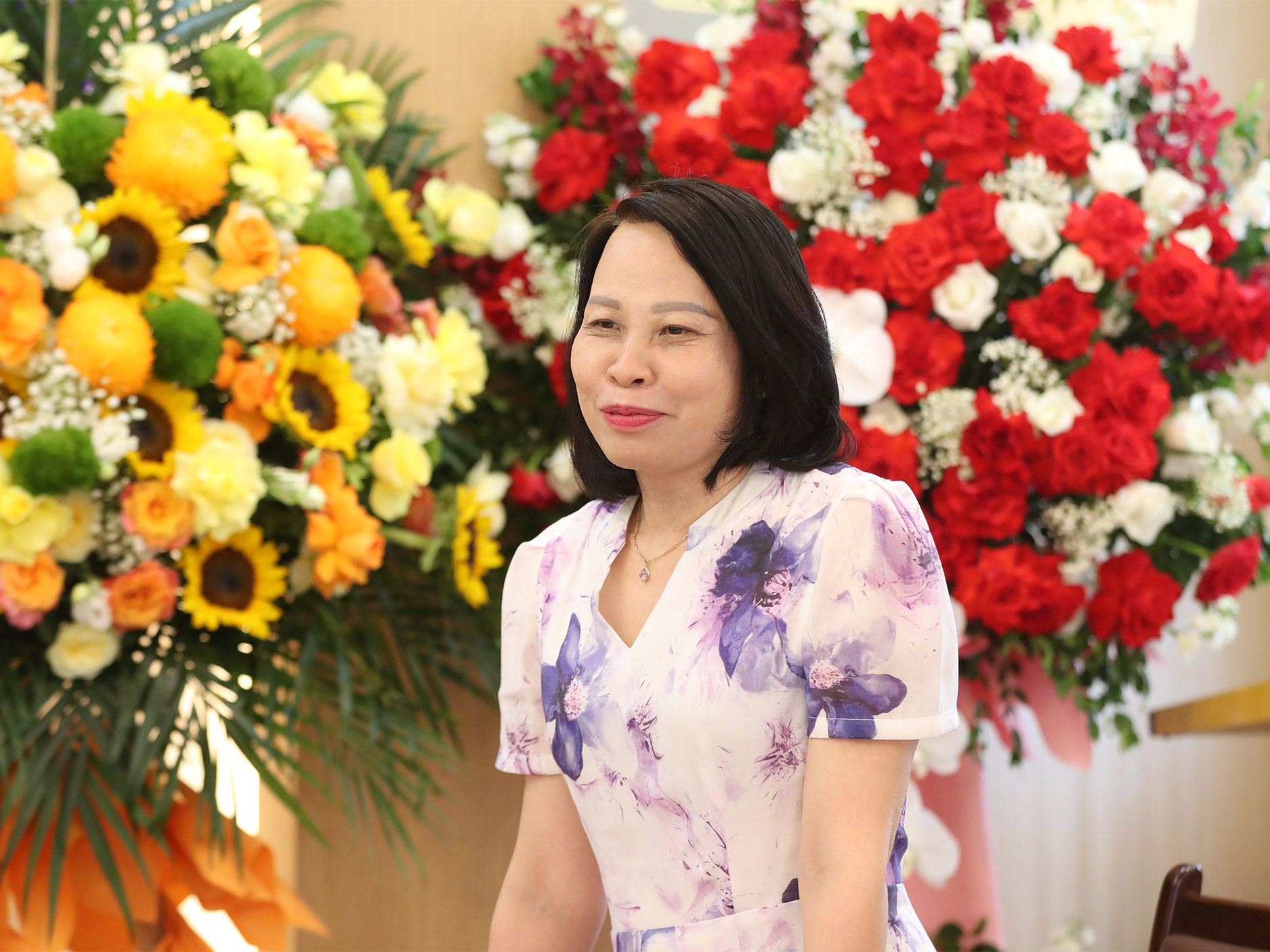 Bà Trần Thị Thanh Bích - Tổng biên tập Tạp chí Thị trường Tài chính Tiền tệ