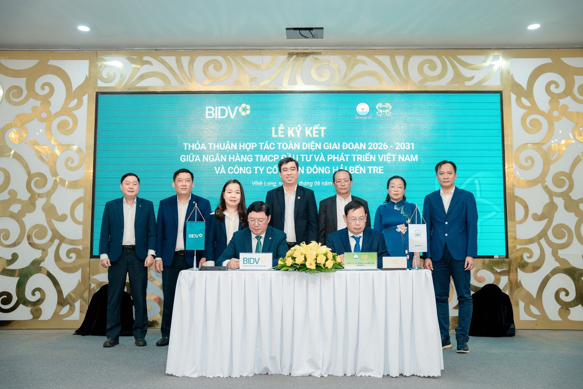 BIDV và DOHACO nâng tầm quan hệ hợp tác