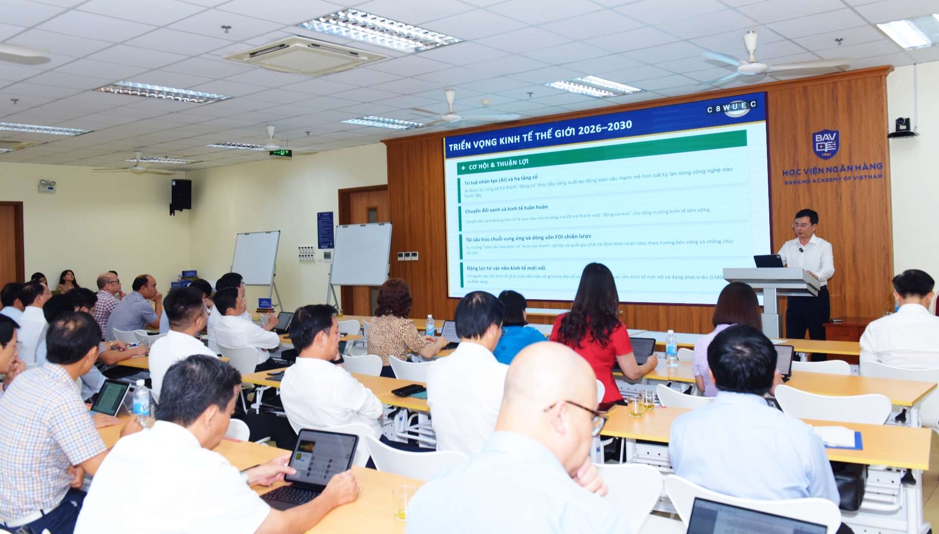Quang cảnh tại Lớp bồi dưỡng