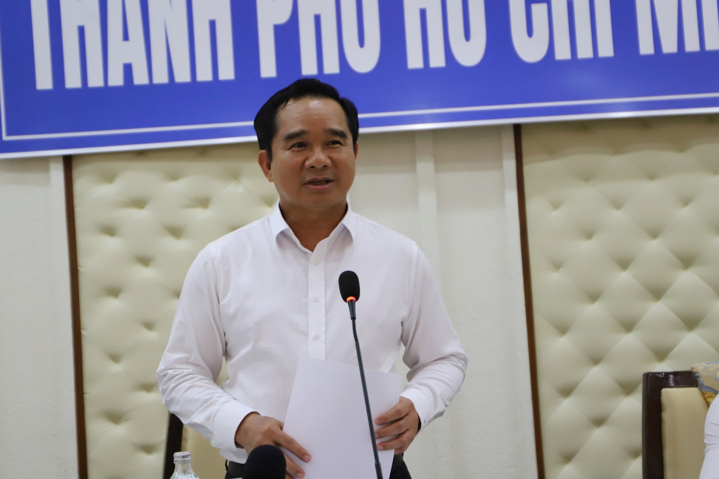 Đ/c Nguyễn Văn Được – Chủ tịch UBND TP.Hồ Chí Minh phát biểu tại Hội thảo