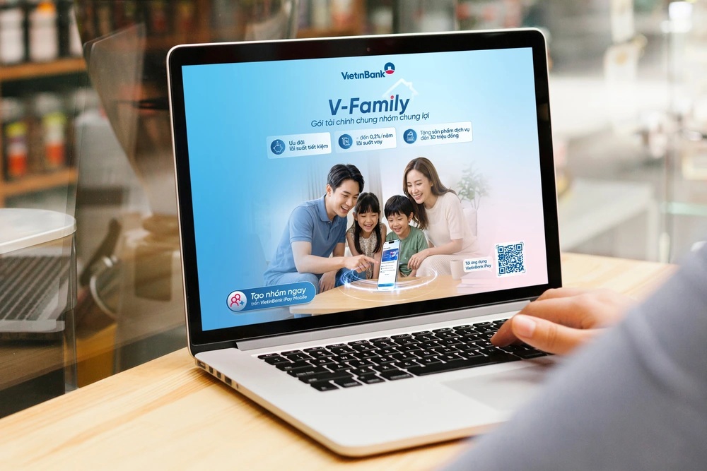 Gắn kết gia đình, mở khóa đặc quyền cùng V-Family của VietinBank