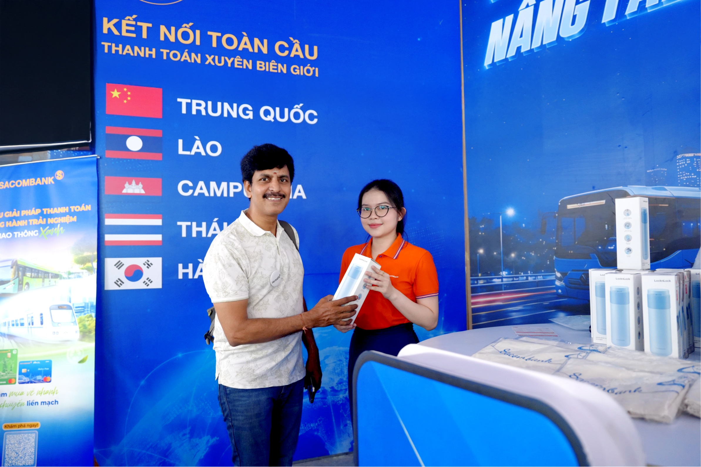 SACOMBANK đang xúc tiến với các đối tác để tiếp tục mở rộng dịch vụ VIETQRGlobal sang nhiều quốc gia khác, trong đó có Ấn Độ