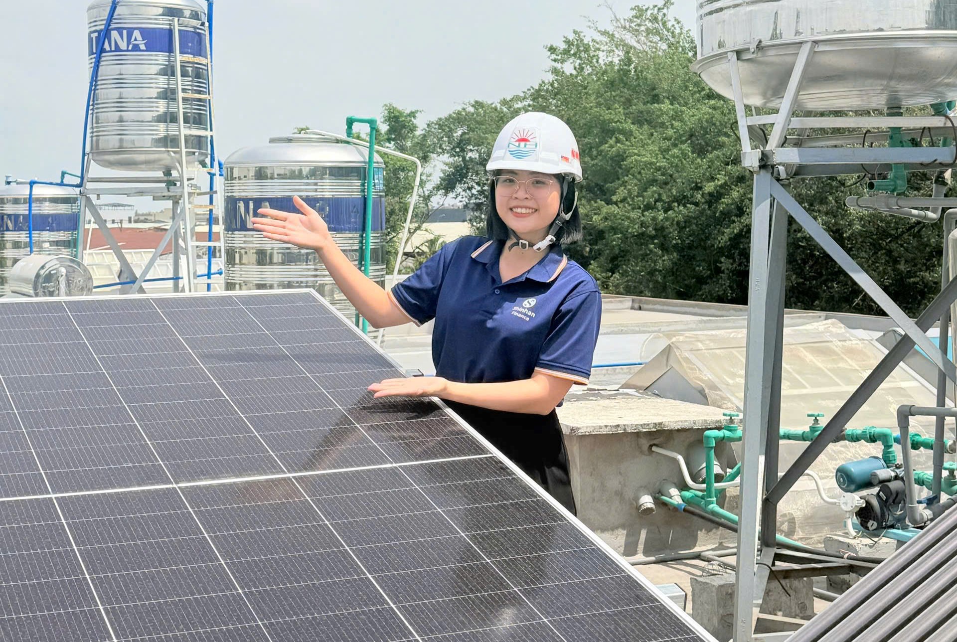 Shinhan Finance thúc đẩy sản phẩm điện mặt trời mái nhà, chú trọng năng lượng tái tạo