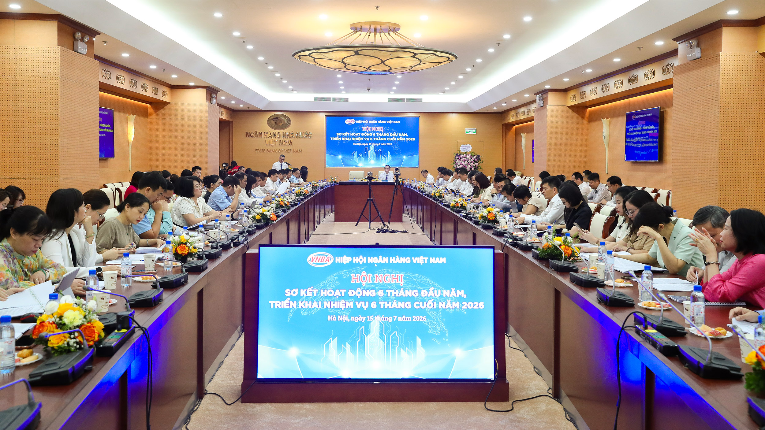 Hiệp hội Ngân hàng Việt Nam tổ chức Hội nghị sơ kết 6 tháng đầu năm và triển khai nhiệm vụ 6 tháng cuối năm 2026