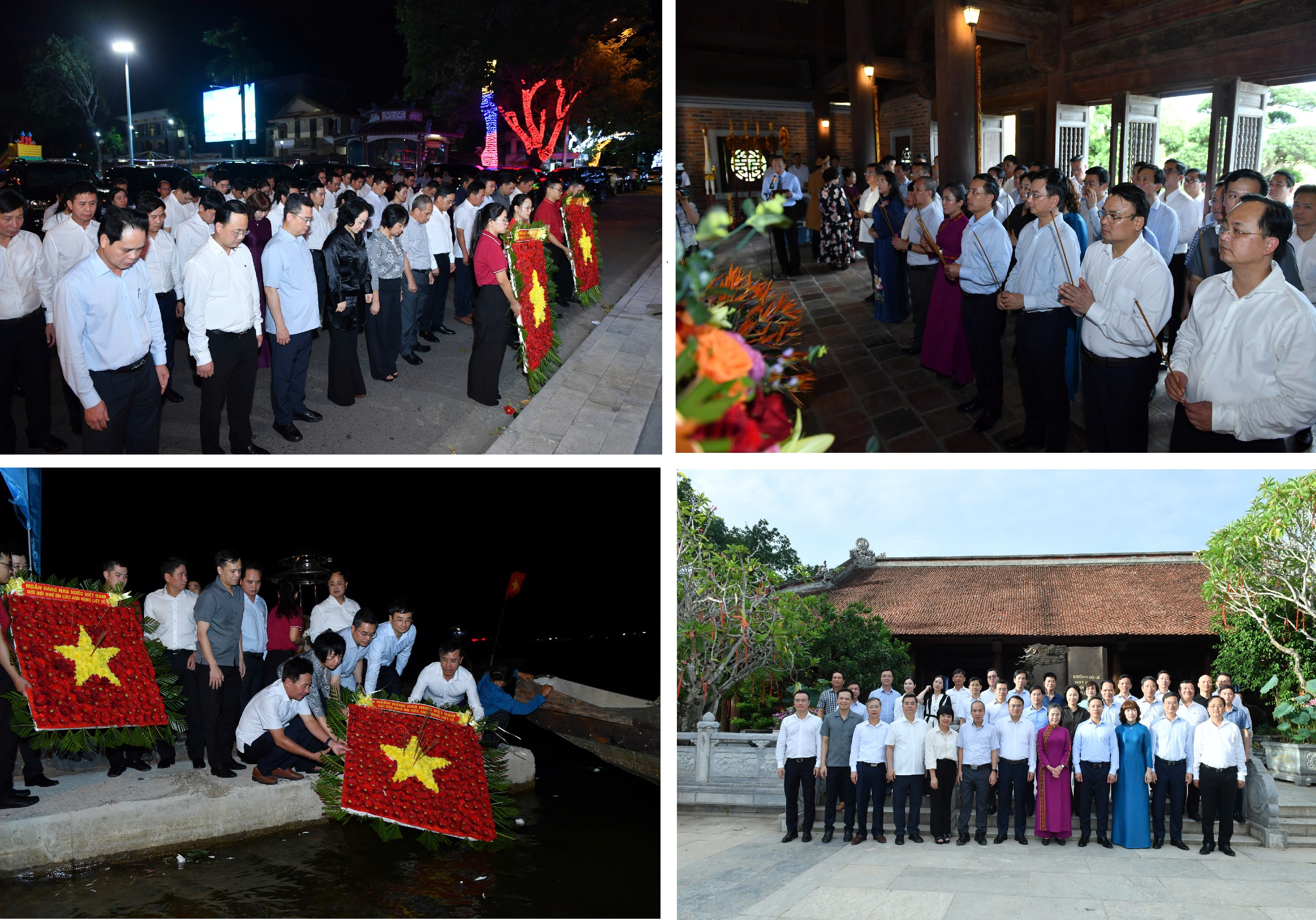 Đồng chí Tô Huy Vũ - Bí thư Đảng ủy, Chủ tịch Hội đồng Thành viên tham gia chương trình về nguồn cùng Đoàn công tác NHNN tại tỉnh Quảng Trị, Hà Tĩnh và Nghệ An. Đoàn công tác đã đến dâng hương, dâng hoa tưởng nhớ các Anh hùng liệt sĩ và trao tặng an sinh xã hội tại 03 tỉnh với tổng số tiền là 30 tỷ đồng (mỗi tỉnh 10 tỷ đồng)