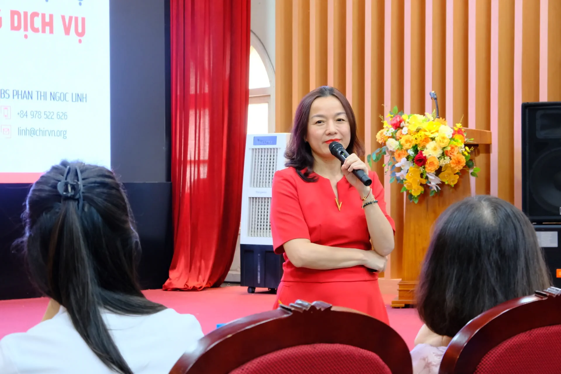 Thạc sỹ Bác sỹ Phan Thị Ngọc Linh tham gia giảng dạy tại chương trình