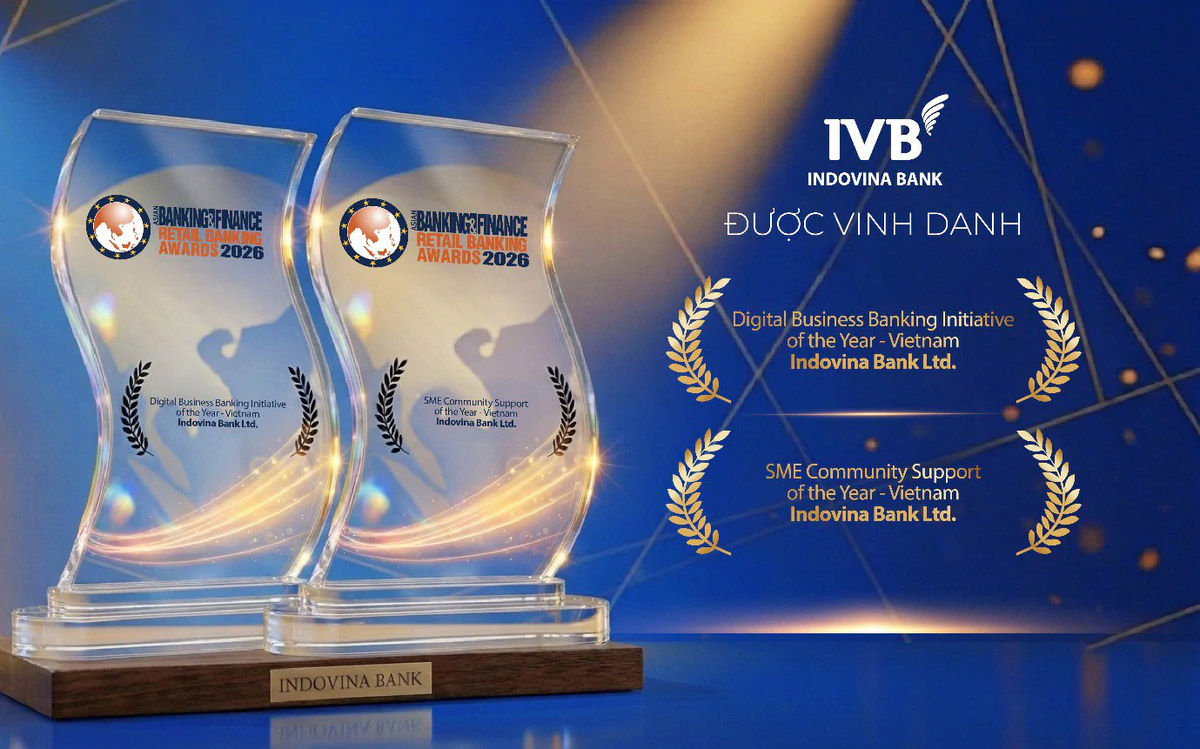 IVB khẳng định dấu ấn tại Asian Banking & Finance Awards 2026