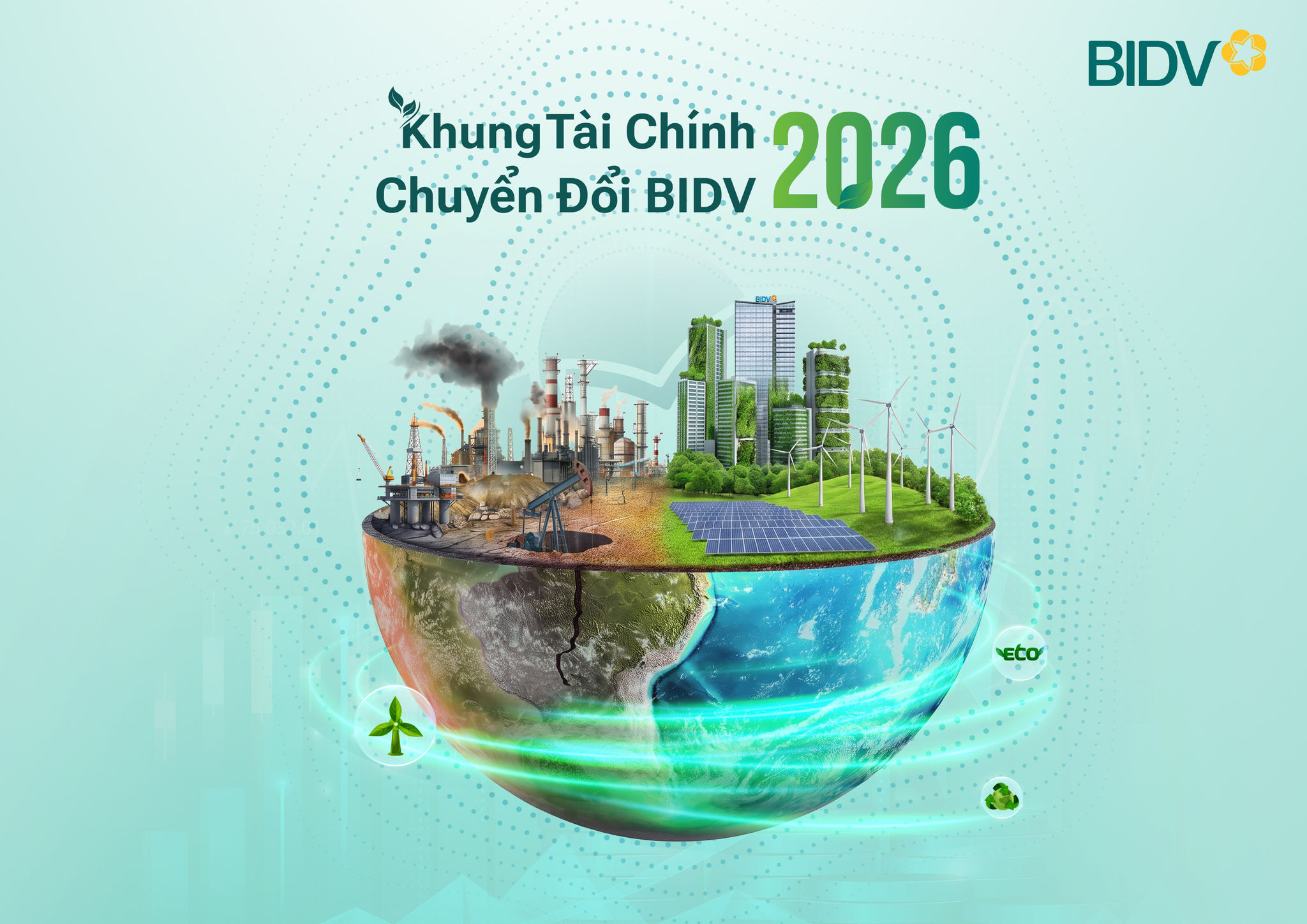 BIDV chính thức công bố Khung tài chính chuyển đổi 2026