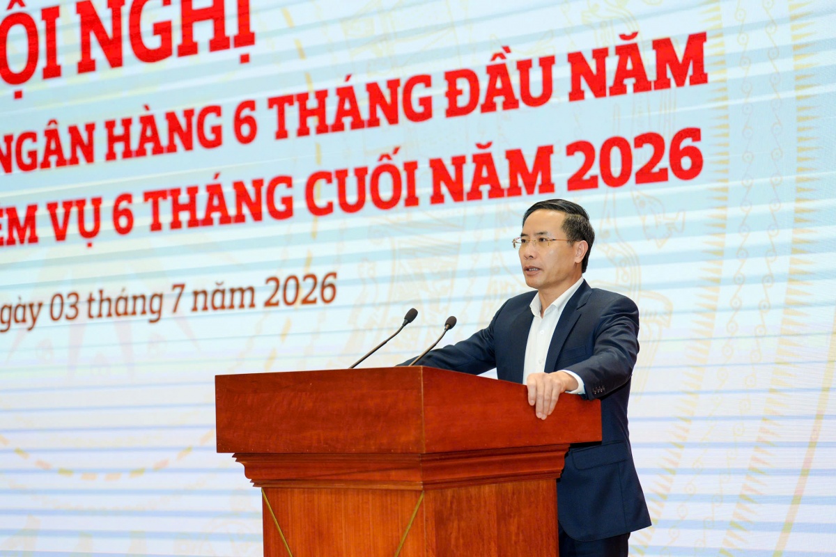 Thống đốc NHNN Phạm Đức Ấn phát biểu khai mạc Hội nghị